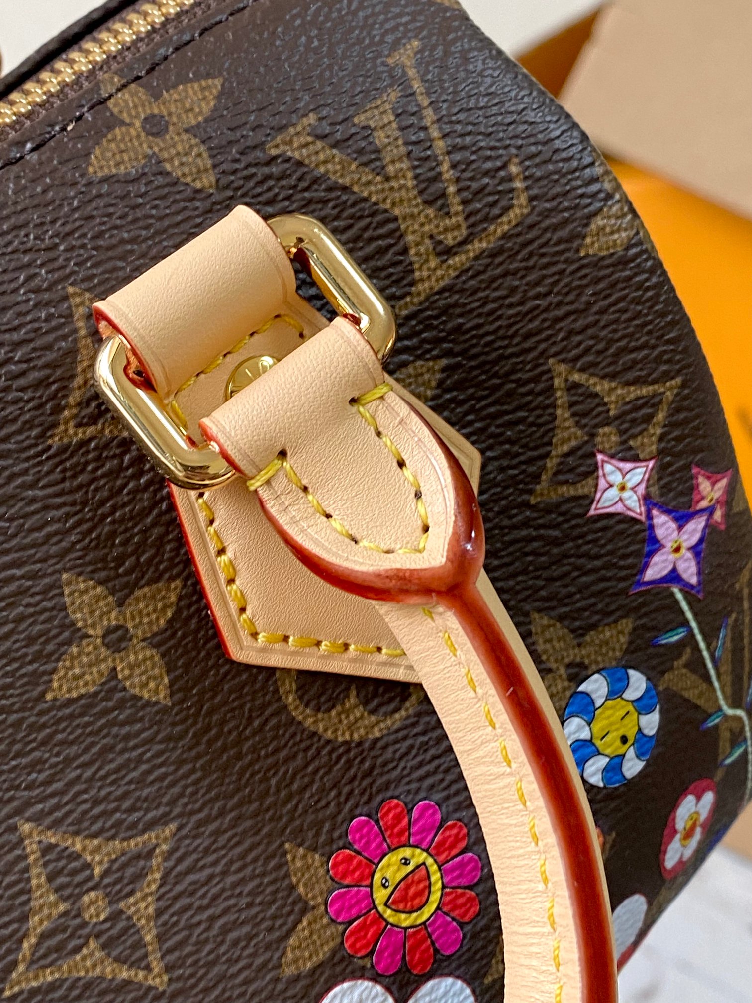 LOUIS VUITTON x Takashi Murakami Speedy Bandoulière 20 Handbag/Top Quality M14175