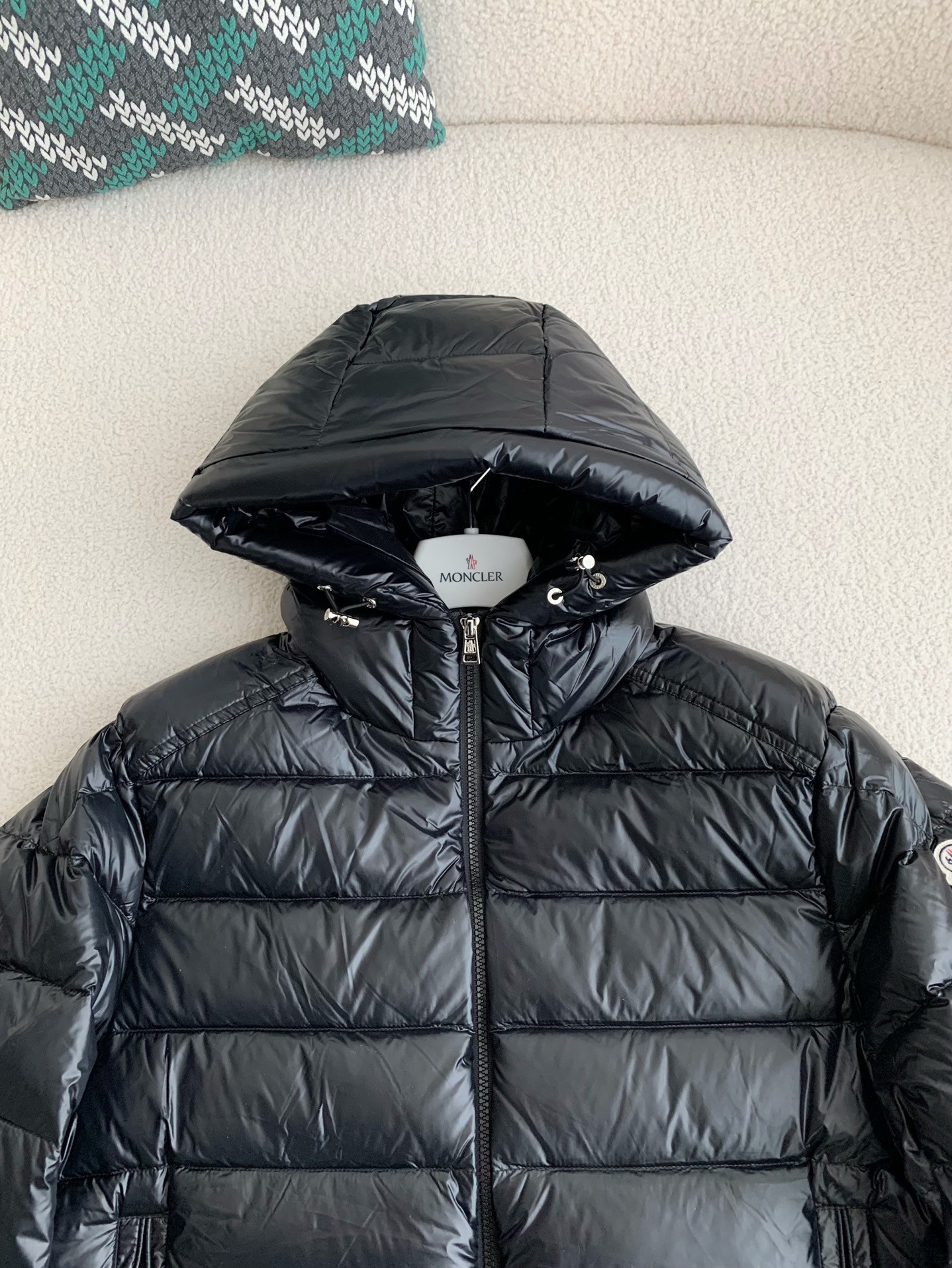 【#3666】Moncler Short men's down jacket