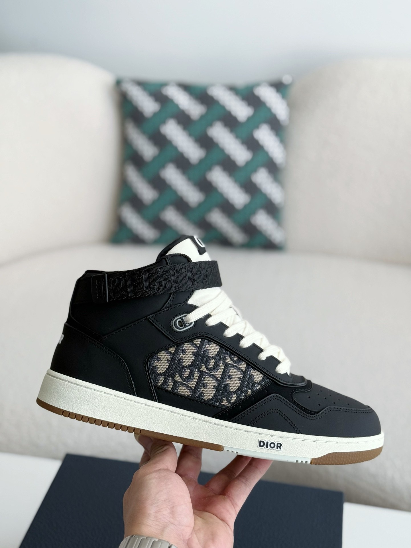 【#3710】Dior B27 High-top casual shoes