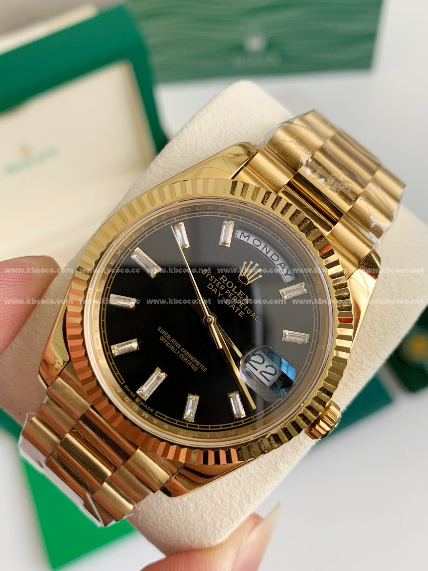 【#3054】Rolex Week calendar seriesMen's wristwatches 41mm