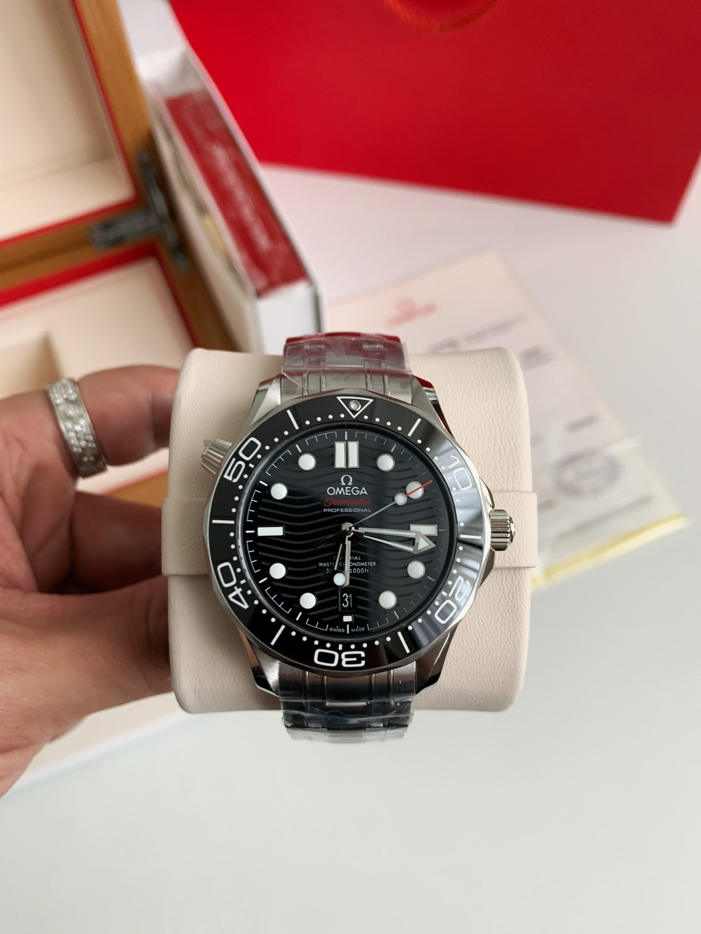 【#3655】Omega Seahorse Series 300-meter dive wristwatch,43.5mm