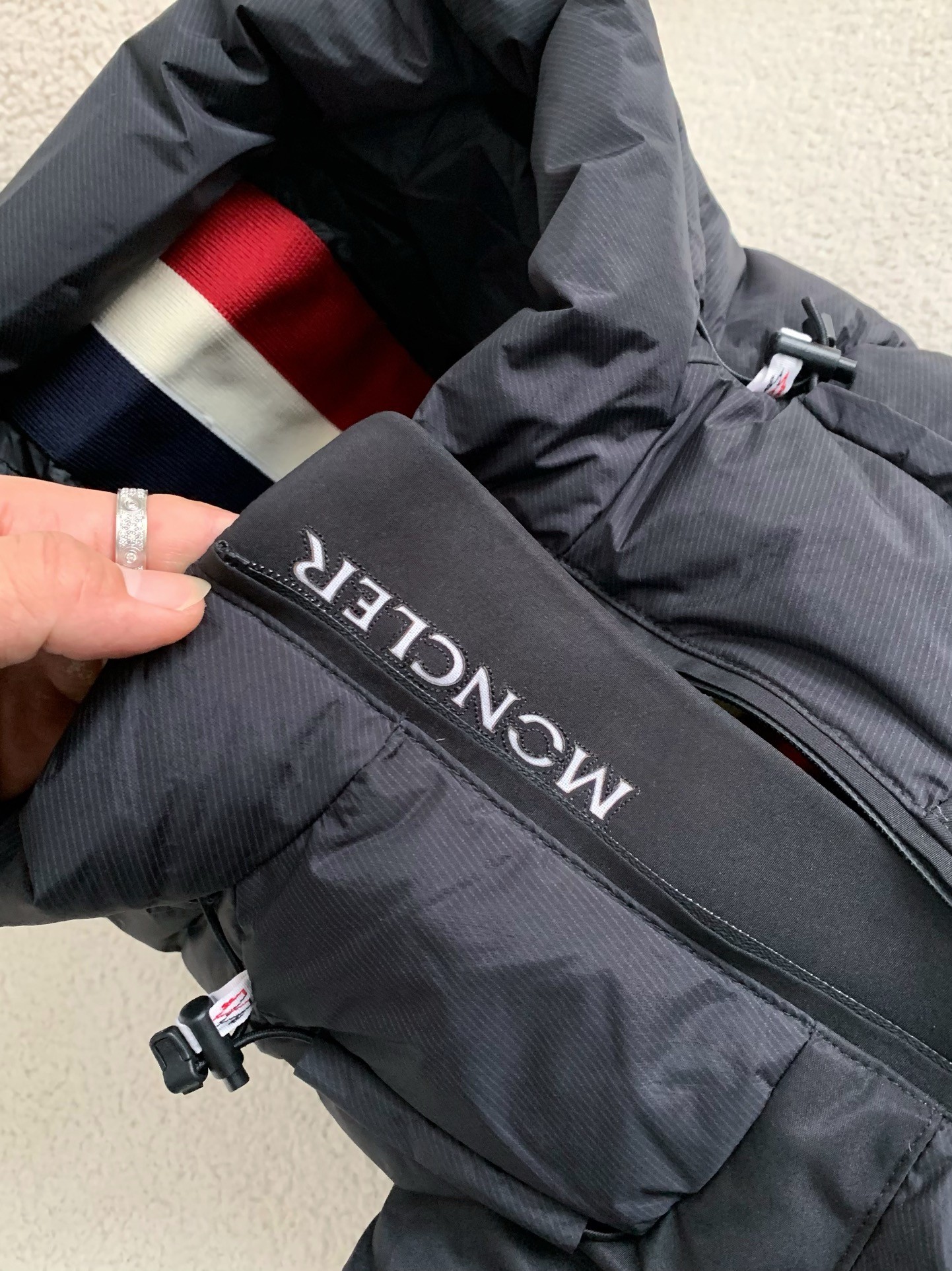 【#3913】Moncler Grenoble Nylon Hooded Down Jacket