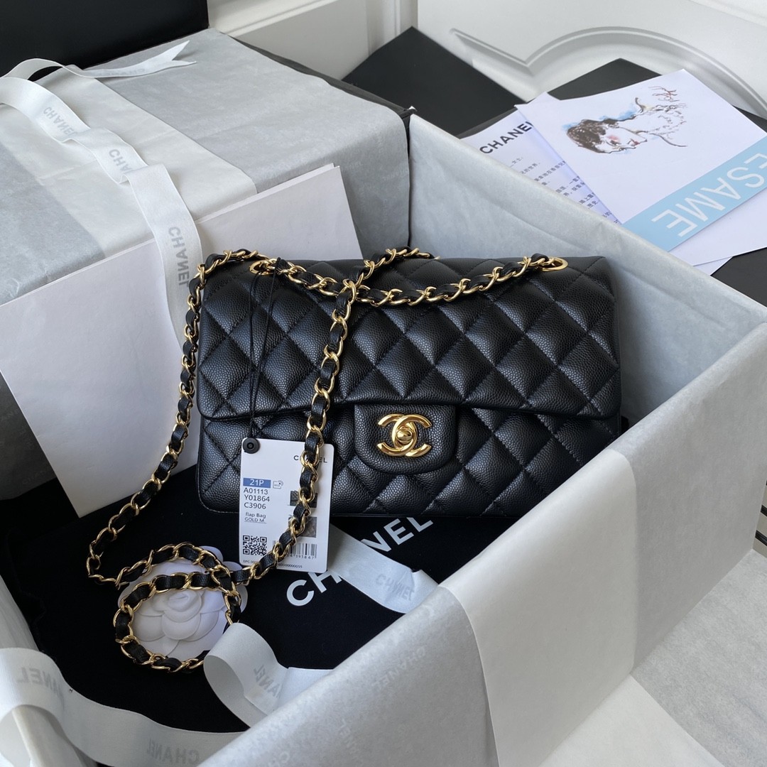 Chanel Classic Flap Bag A01113, Top Quality, Medium