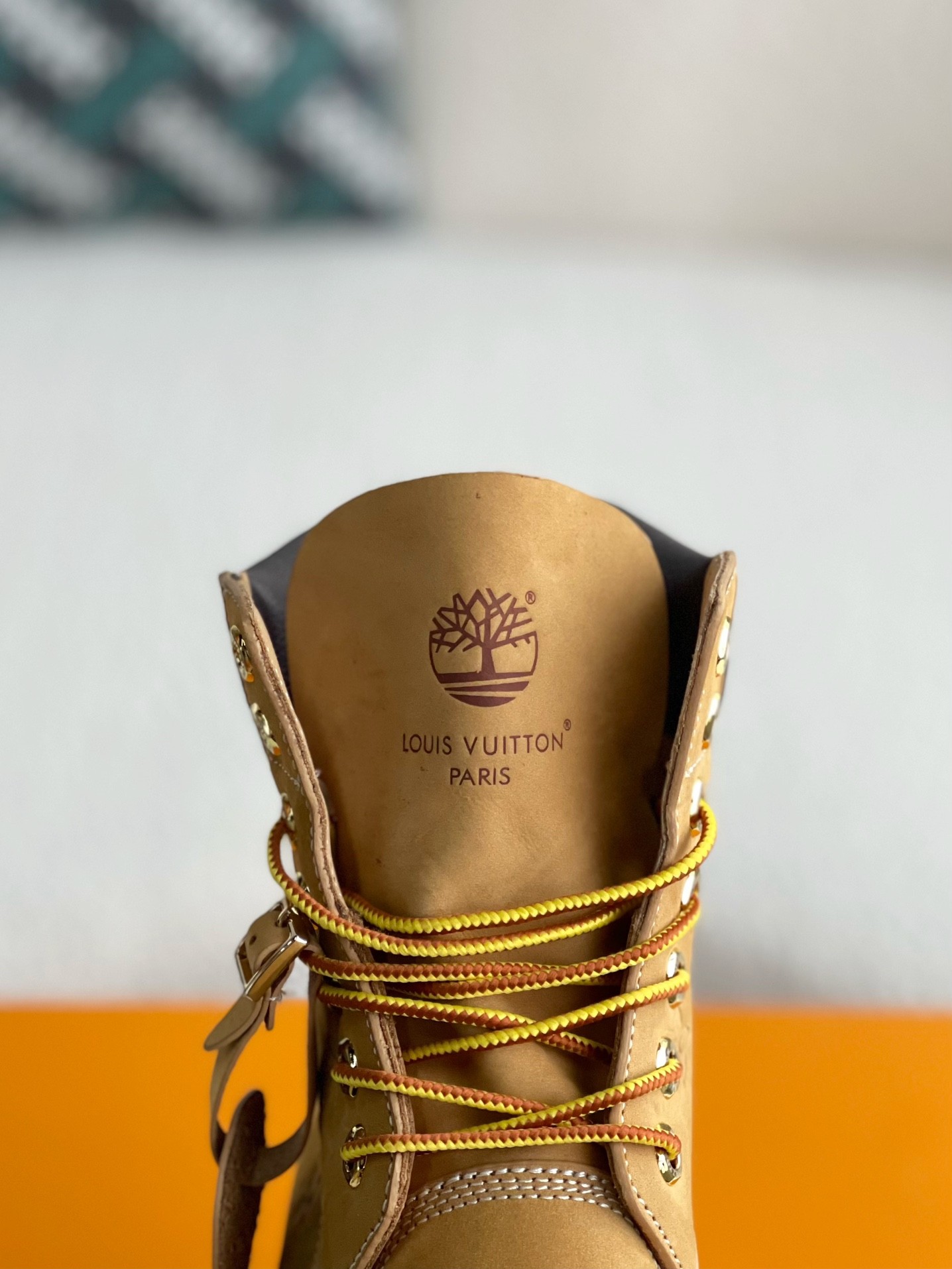 louis vuitton & timberland Martin boot