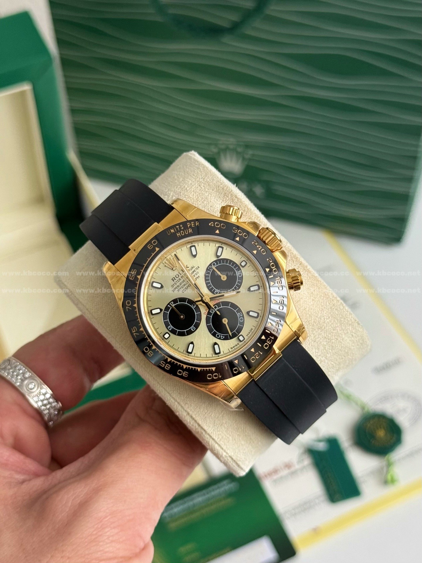 【#2172】Rolex Daytona Exclusive Cal.4130 Men's Watch