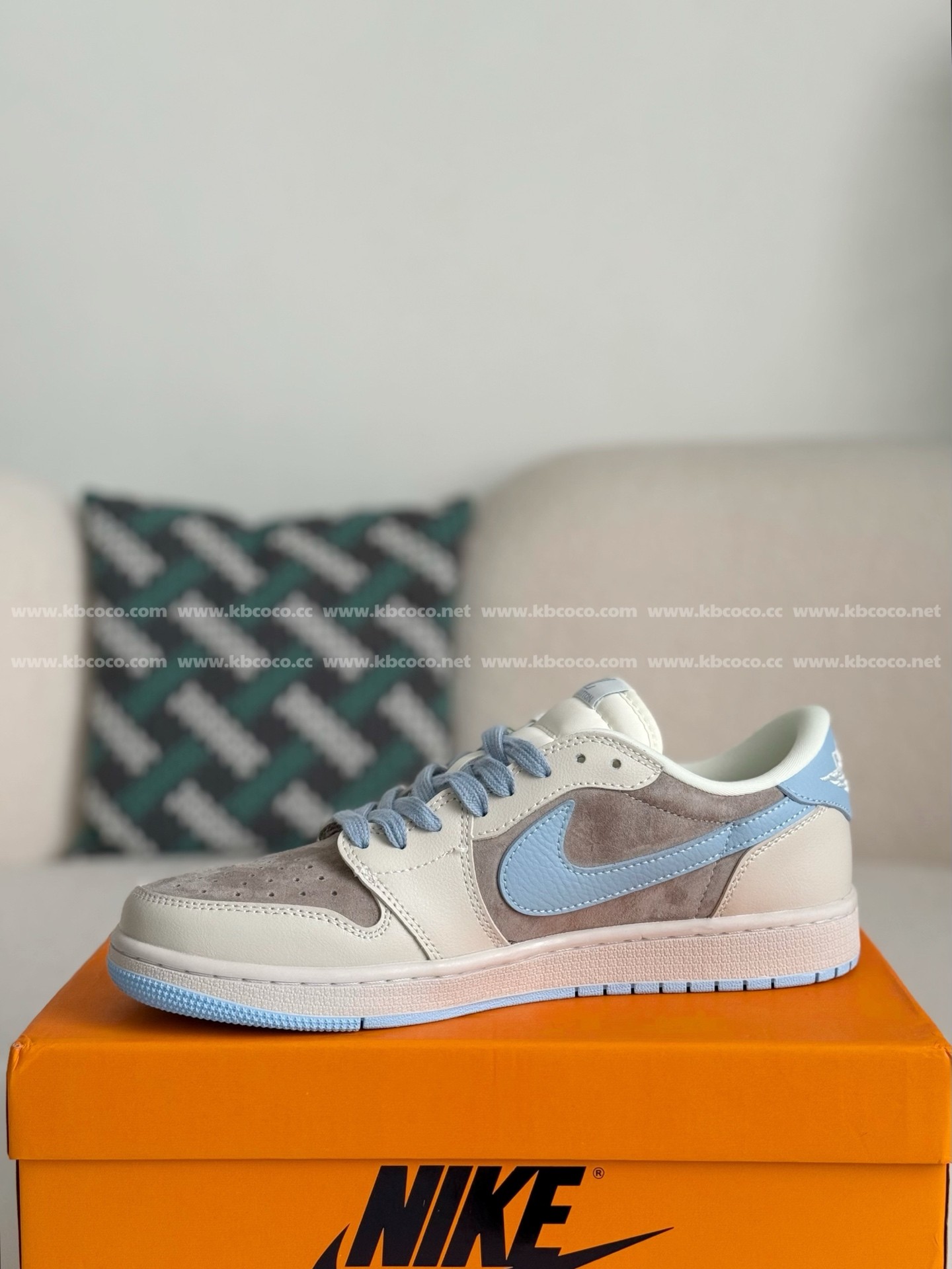 【#5256】 LOUIS VUITTON x Jordan AirJordan 1 Casual Sneakers