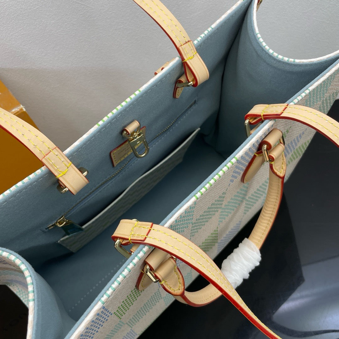 LOUIS VUITTON ONTHEGO MM Tote bag/top quality N40518