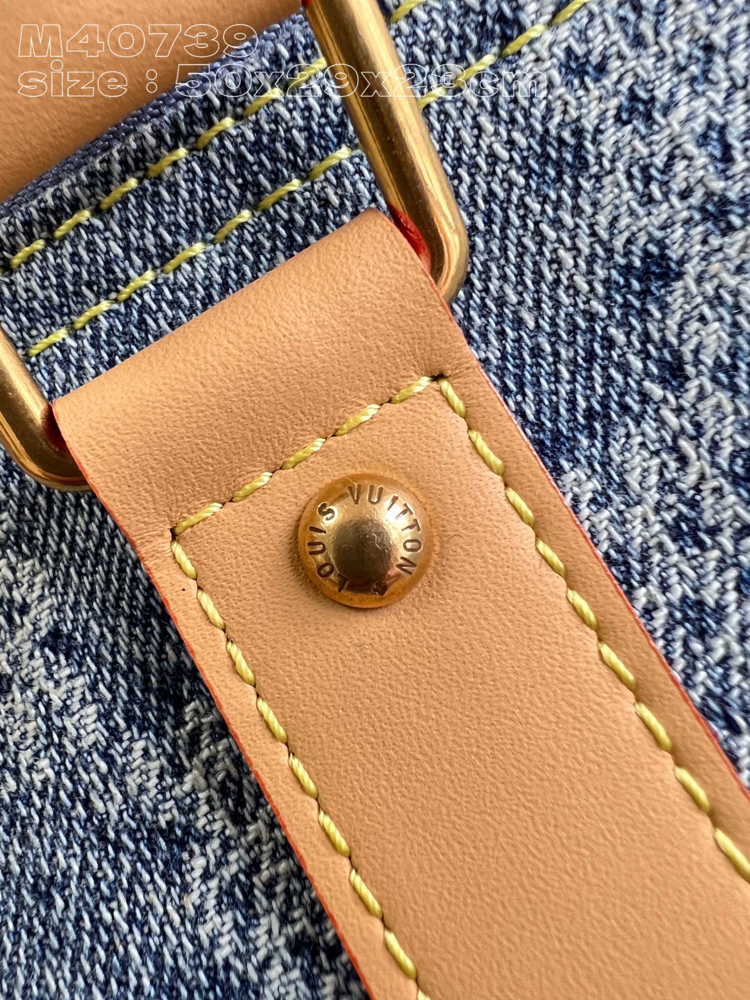 Louis Vuitton Keepall Bandoulière 50 handbag M40739，Top quality