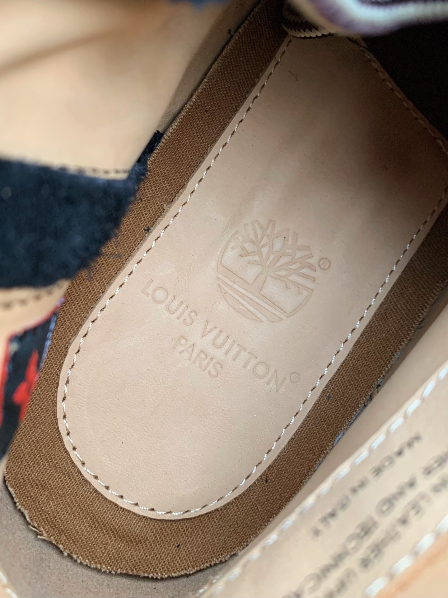 louis vuitton & timberland Martin boot