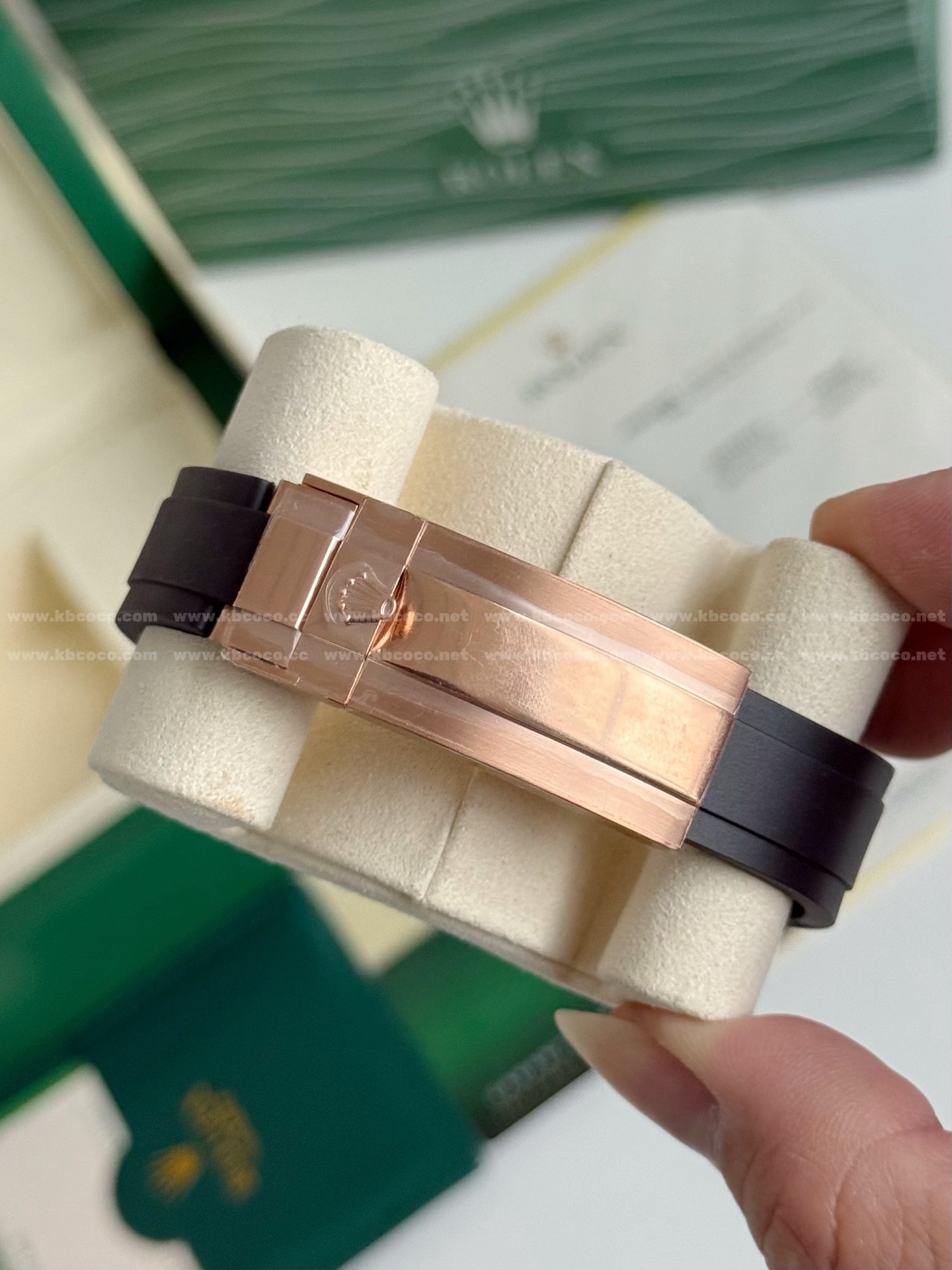 【#5878】Rolex Yachting Celebrity RoseGold Men's Wristwatch Series, 42mm