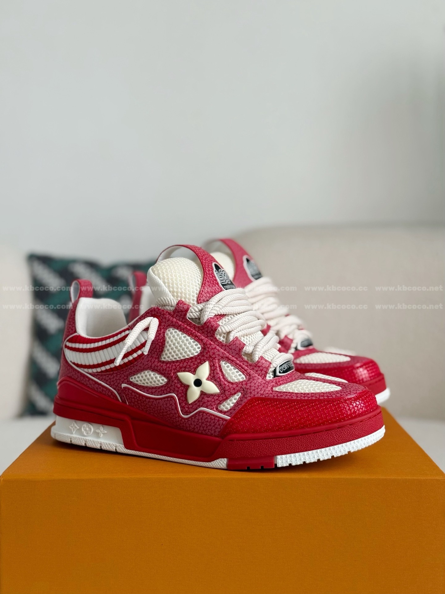 【#5857】Louis Vuitton Skate Sneakers