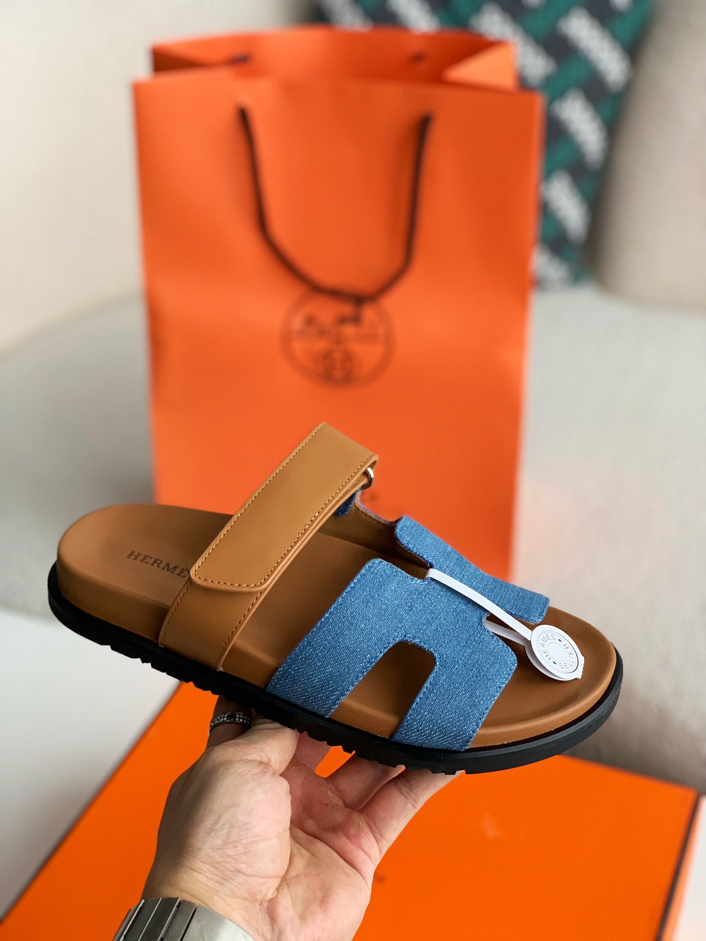 【#2944】Hermes zmir sandal