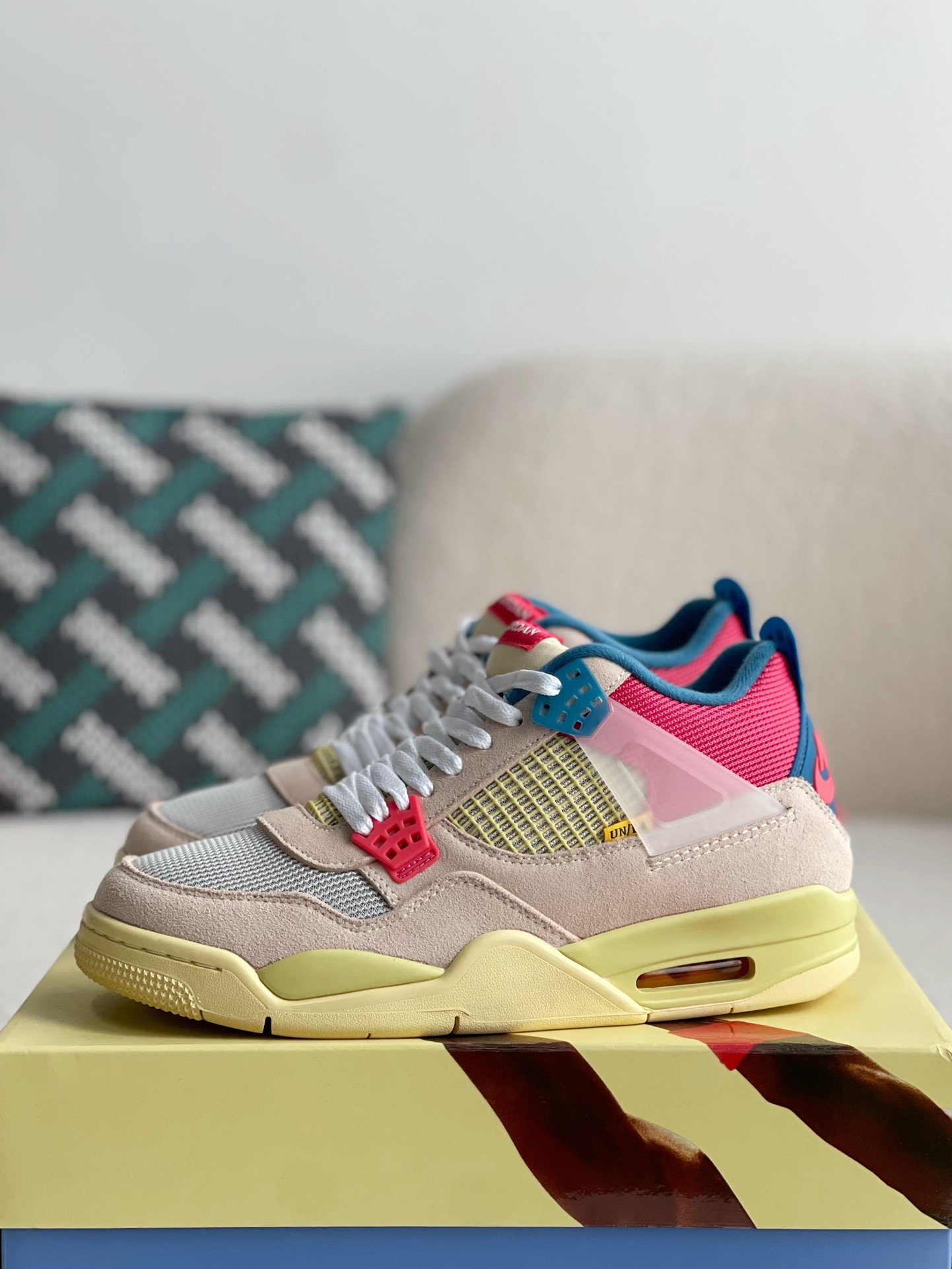 Union LA X Jordan 4 AJ4 Sneakers Retr