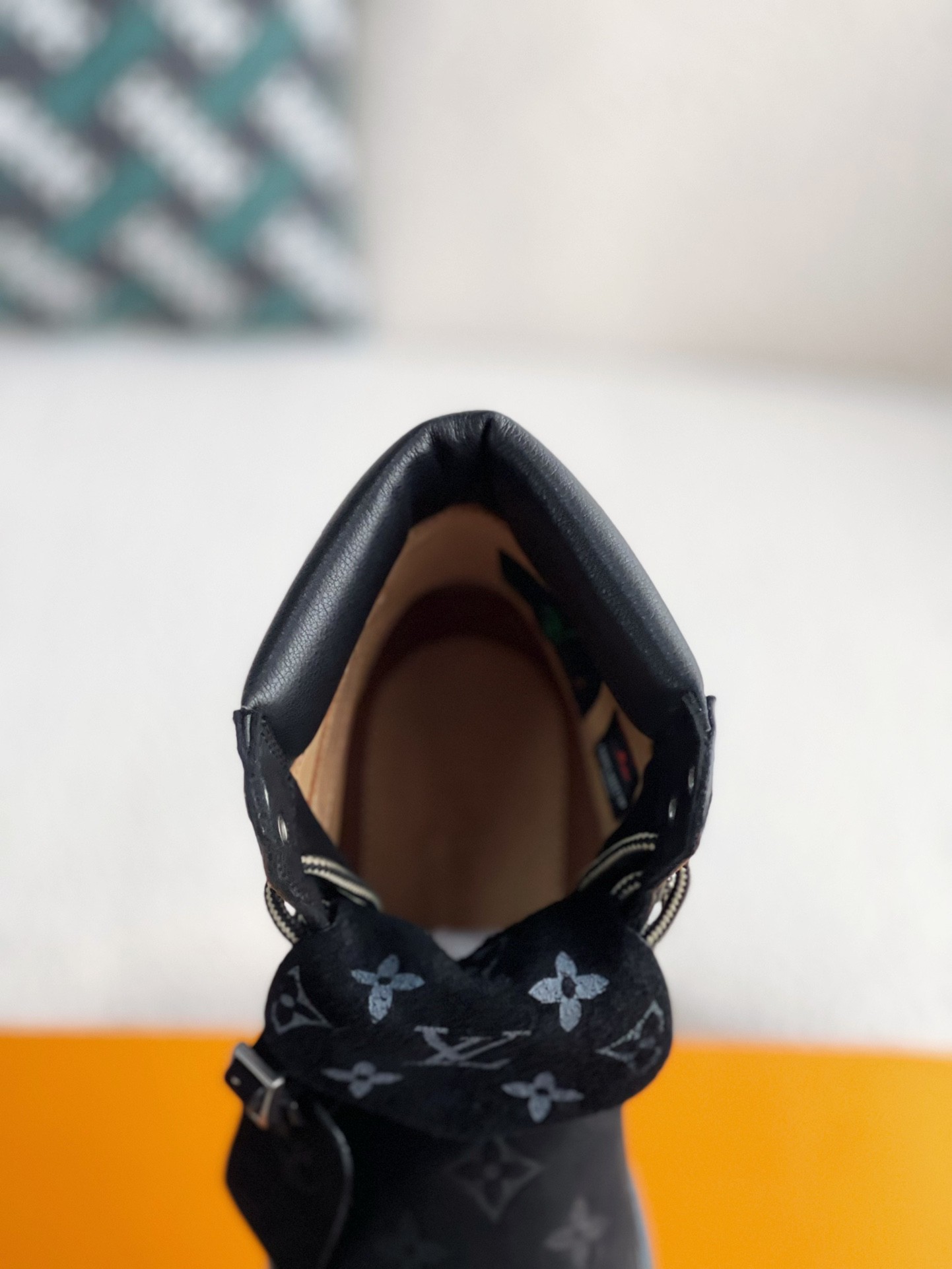 louis vuitton & timberland Black boots/Martin boots/boots