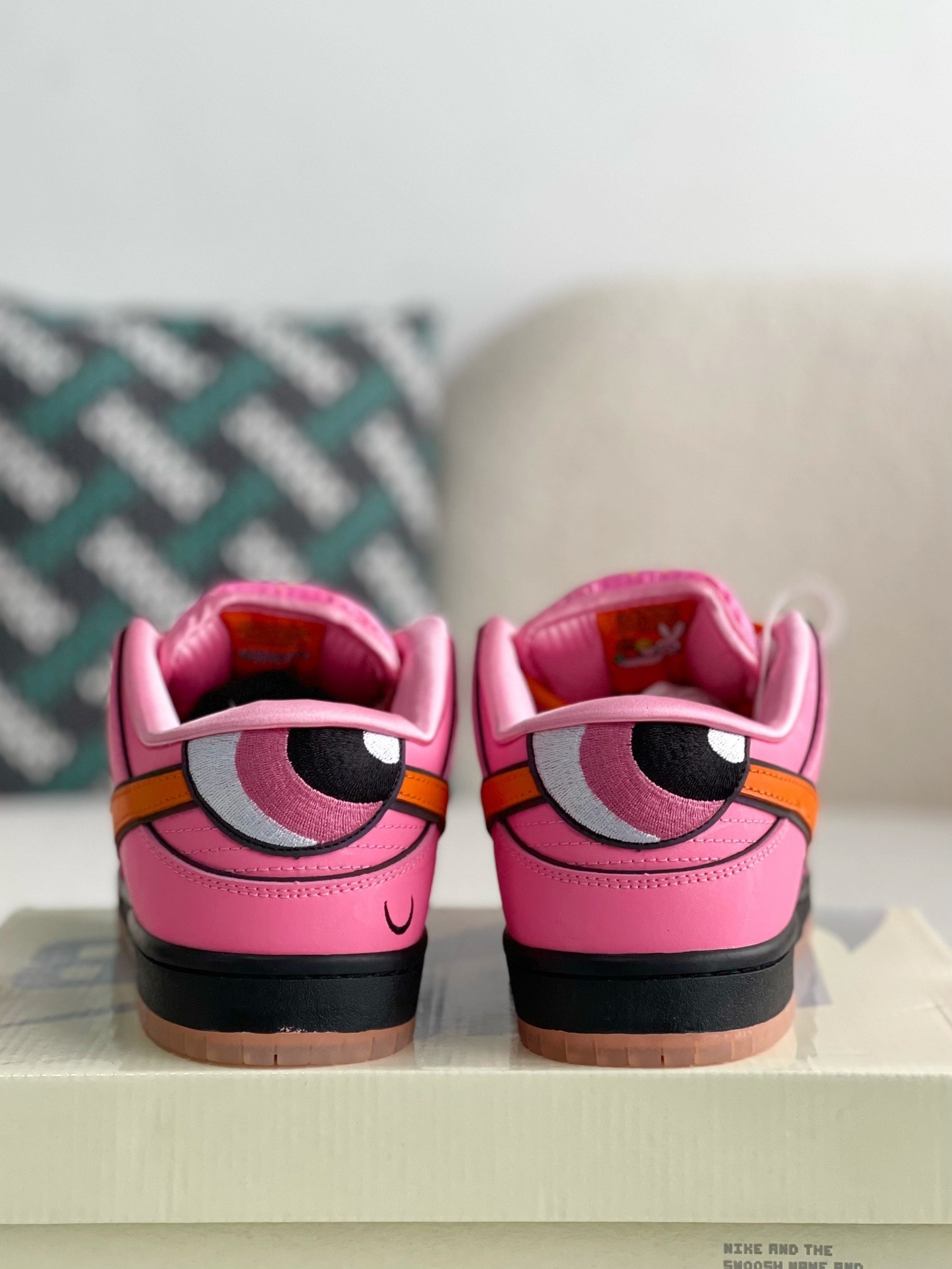 【#3606】 Nike Dunk x Powerpuff GirlsSB Joint The Powerpuff Girls Casual sneakers