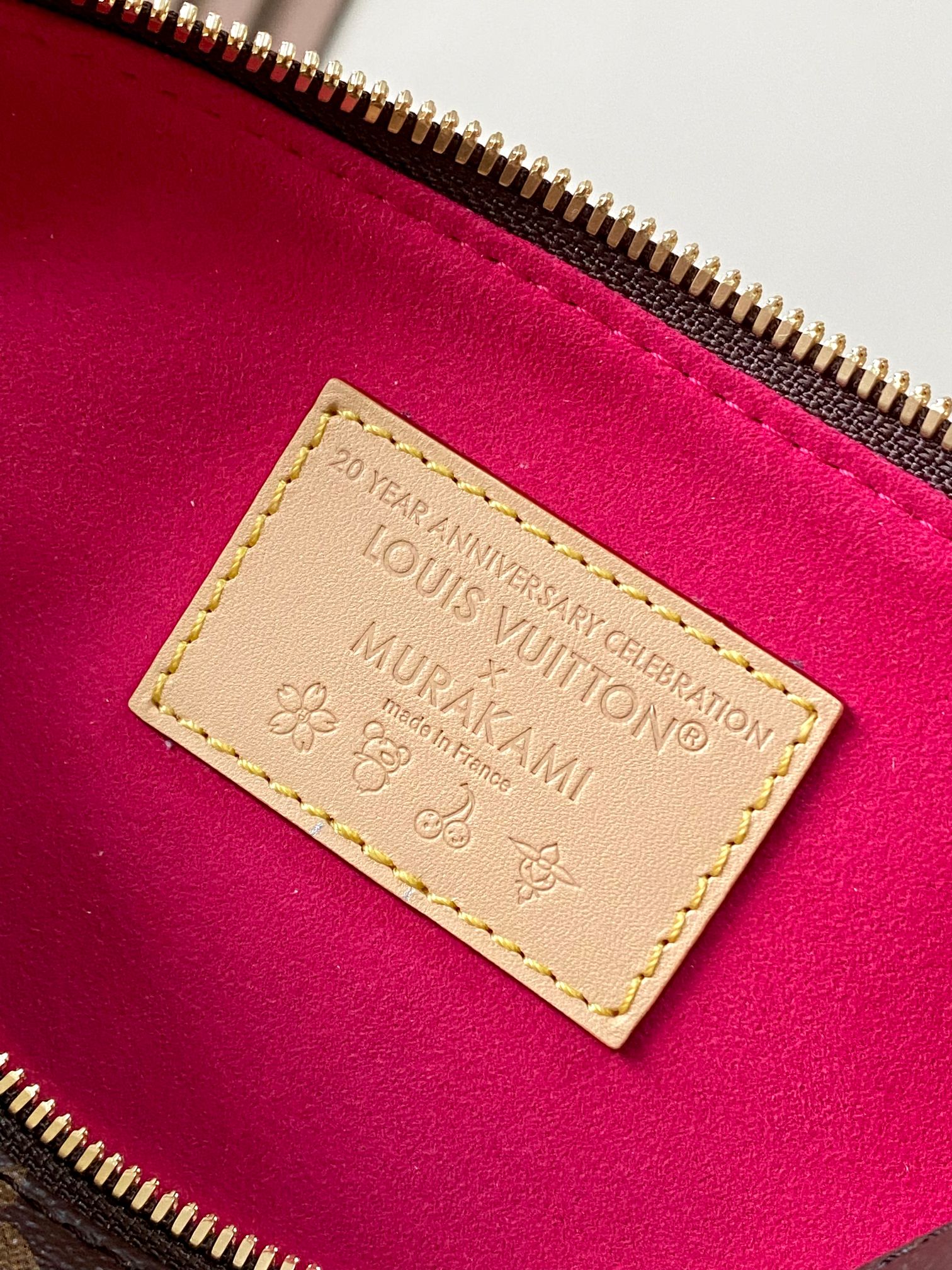 LOUIS VUITTON x Takashi Murakami Speedy Bandoulière 20 Handbag/Top Quality M14175