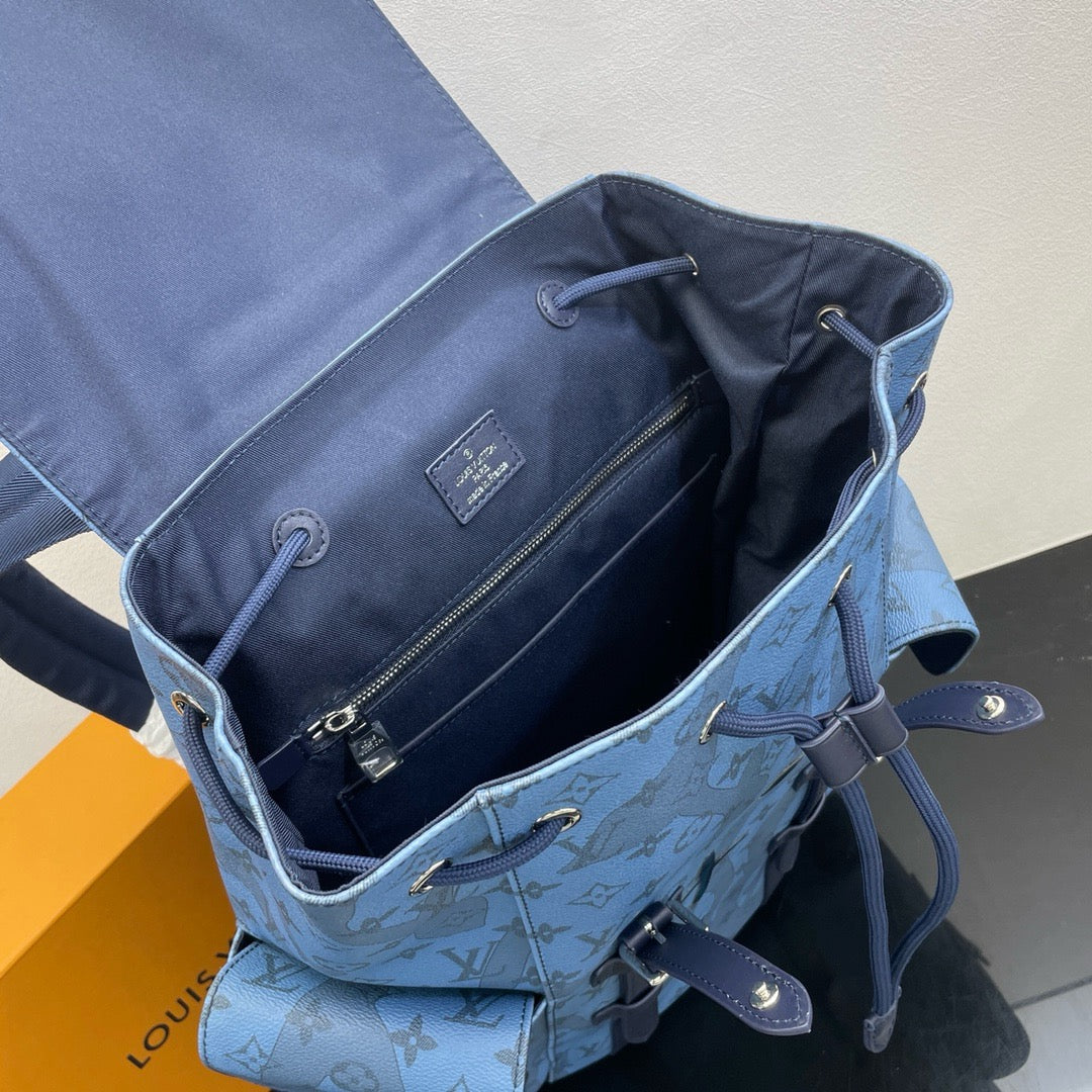 LOUIS VUITTON CHRISTOPHER MM Backpack/Top Quality M22636