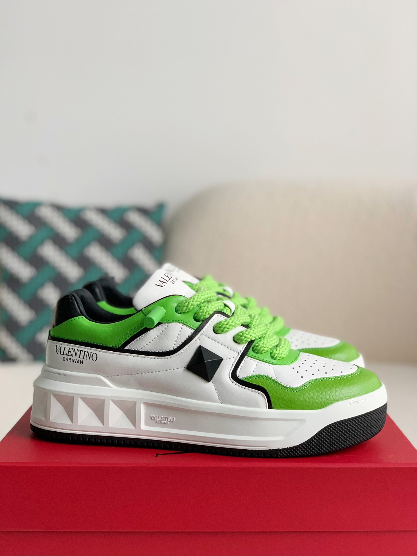 Valentino One Stud Sneakers