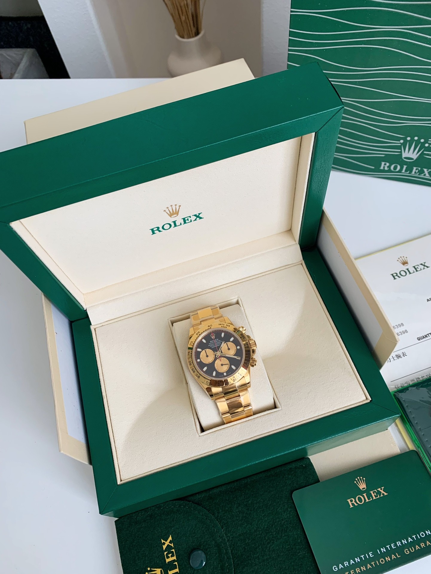 【#2169】Rolex Cosmograph DaytonaAll Gold Series Men's Watch