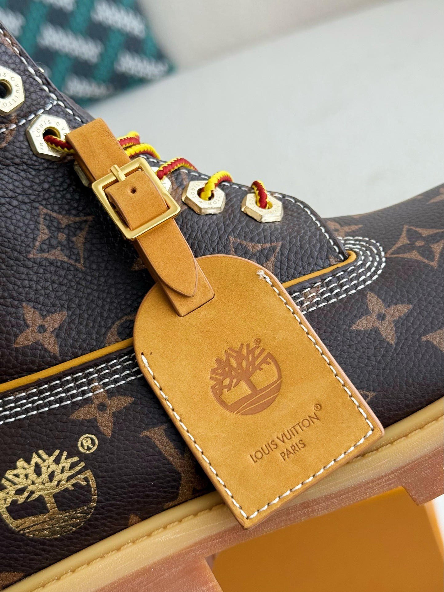 [#3838| Louis Vuitton x Timberland boots/Martin boots/boots