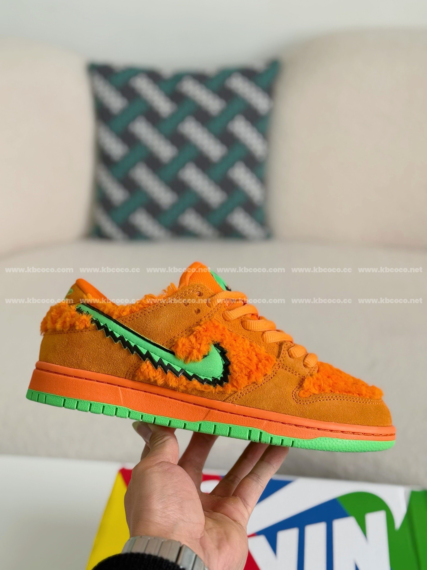 【#3991】 Grateful Dead x Nike Dunk SB Leather Panel Shoes