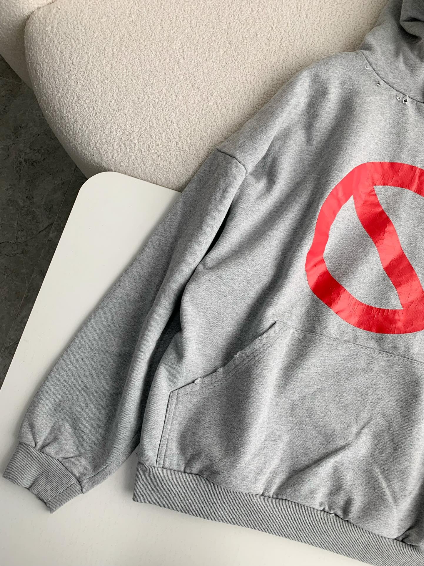 Balenciaga sports hooded sweatshirt