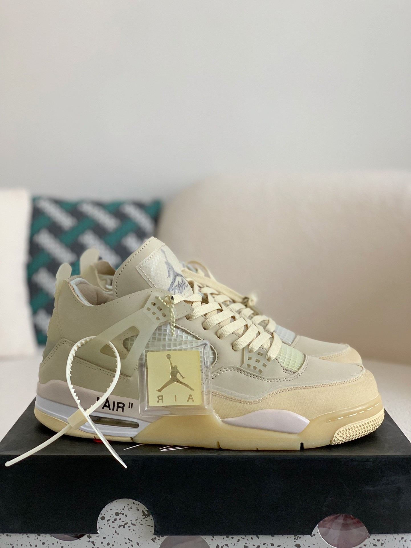 Jordan 4 Aj4 Sneakers Retro OW