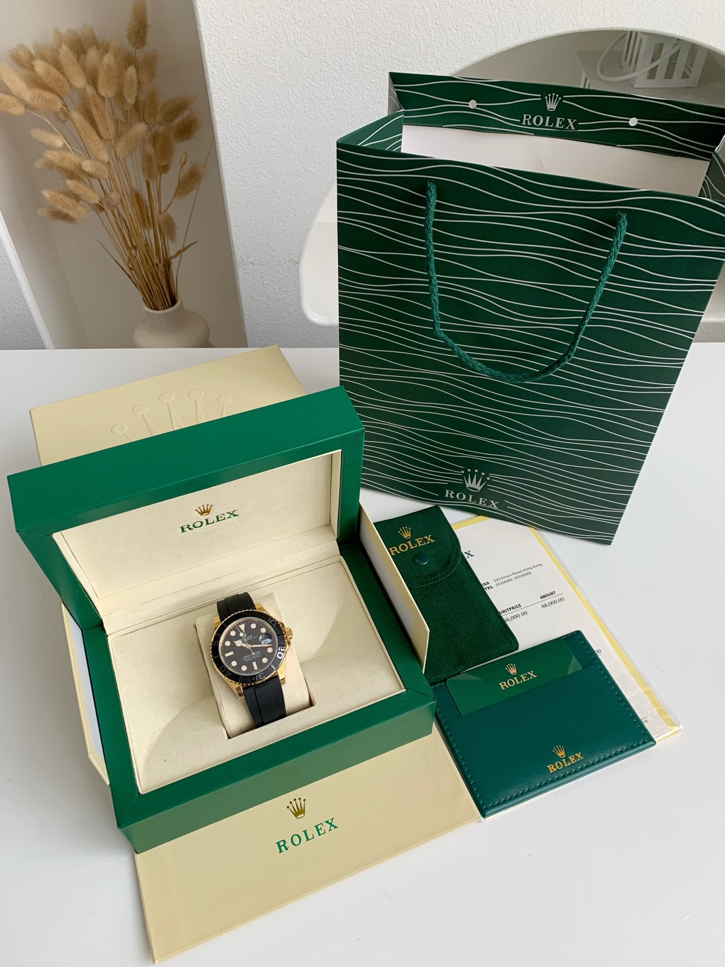 【#3582】Rolex Yachting Celebrity Men's Wristwatch Series,42mm