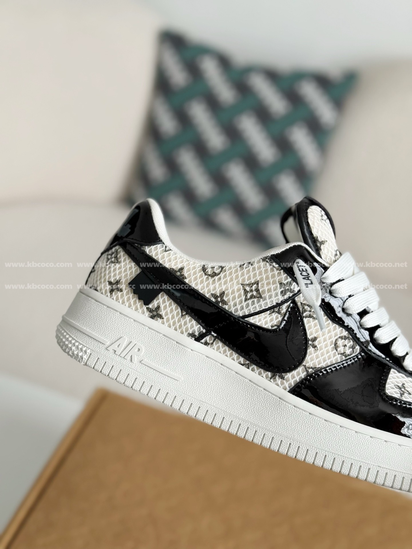 【#5419】 Louis Vuitton x Nike Air Force1 Sneakers
