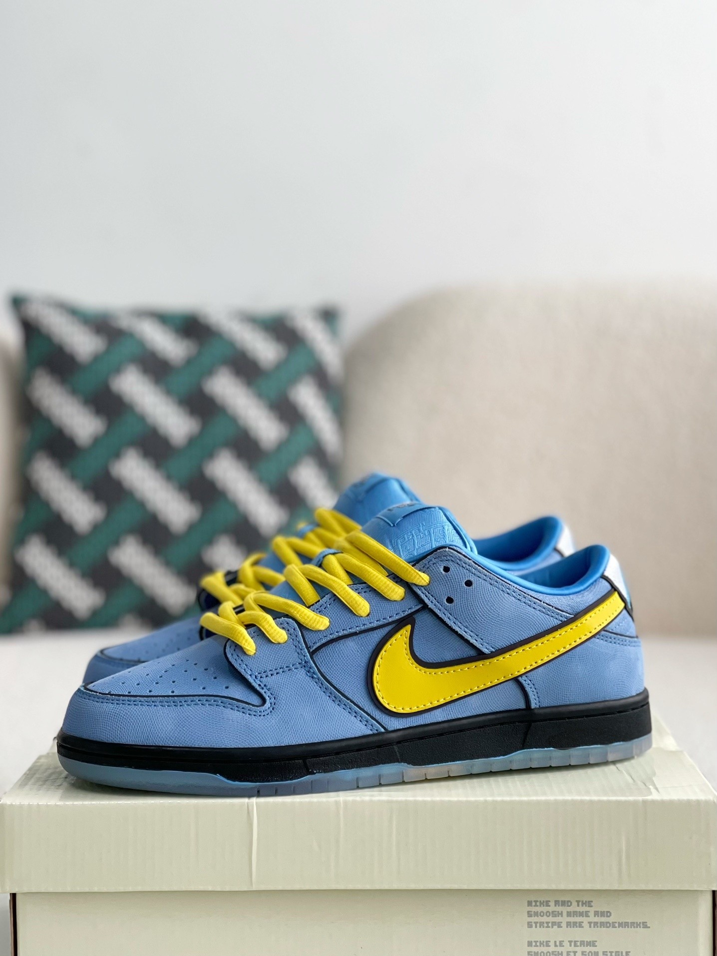 【#3605】 Nike Dunk x Powerpuff GirlsSB Joint The Powerpuff Girls Casual sneakers