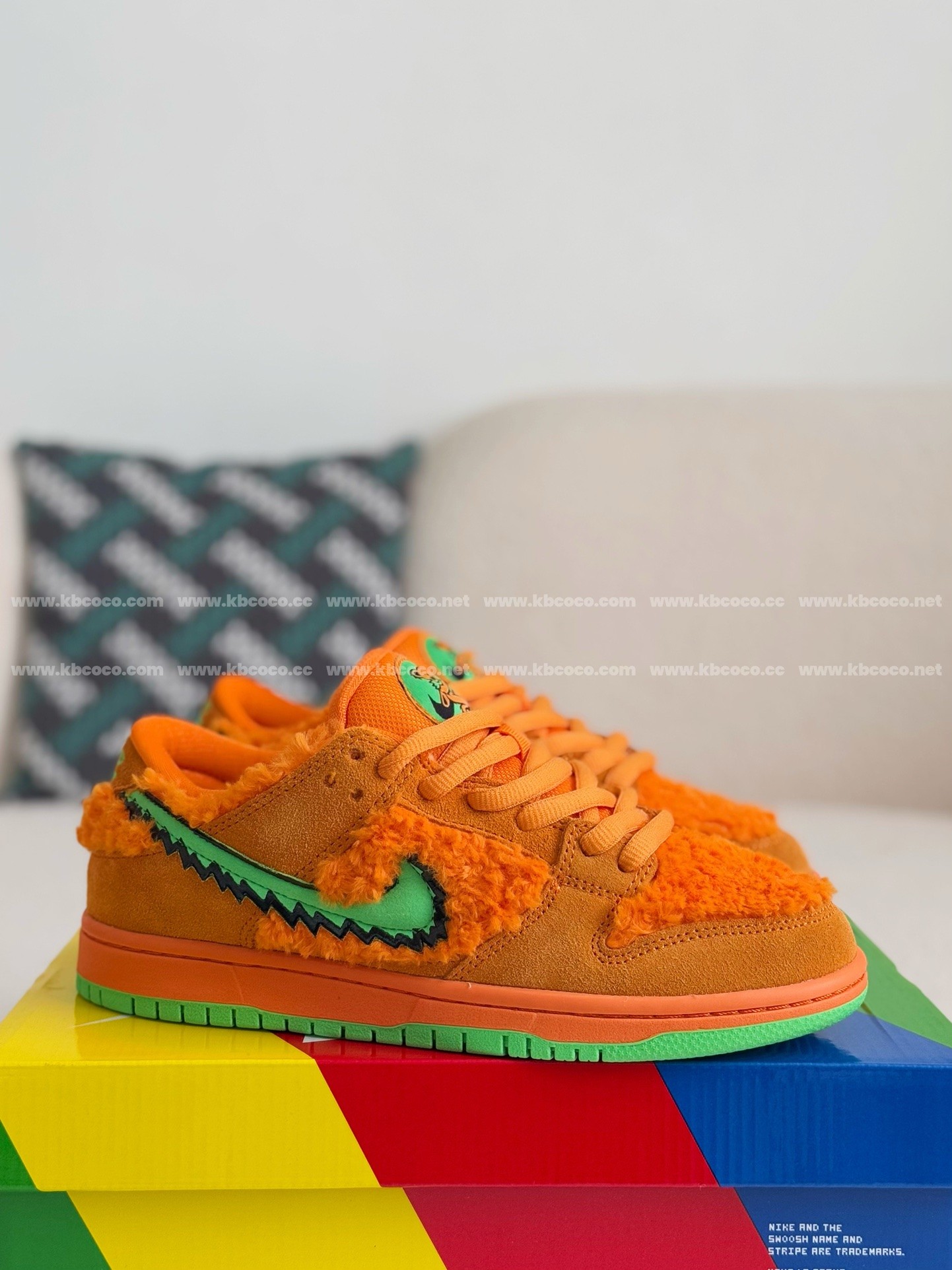 【#3991】 Grateful Dead x Nike Dunk SB Leather Panel Shoes