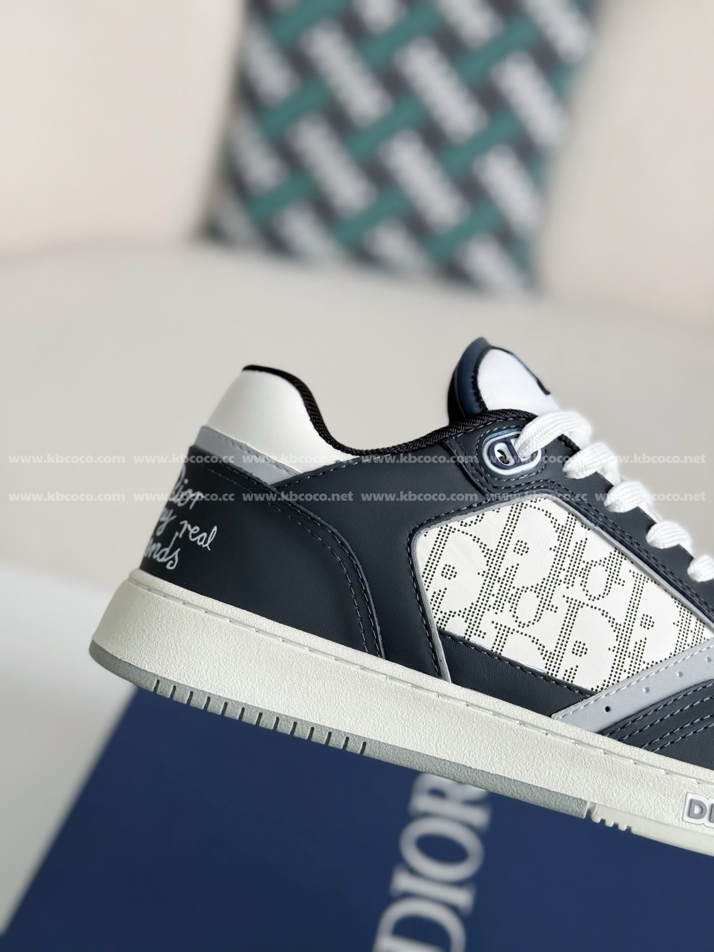 【#5161】 DIOR B27 UPTOWN LEATHERSHOES