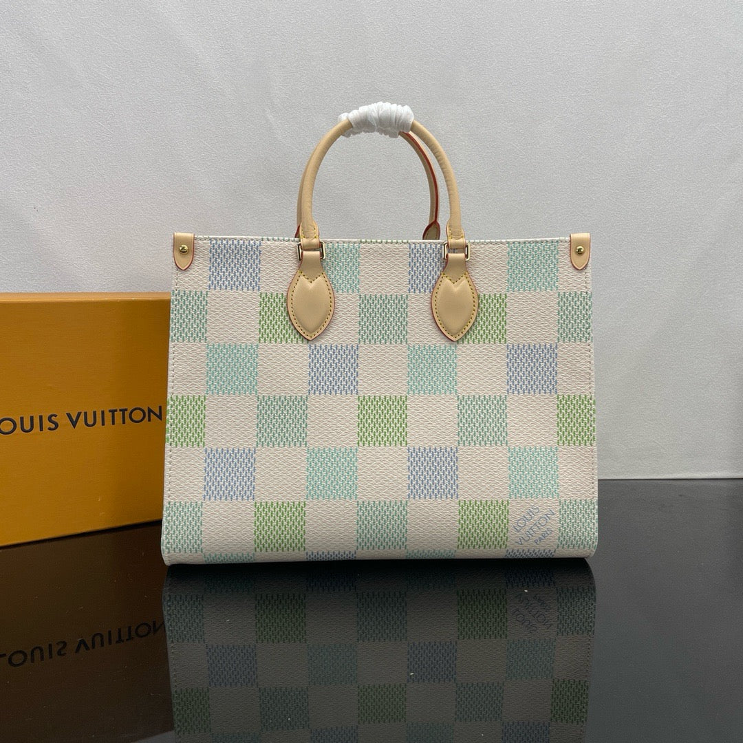 LOUIS VUITTON ONTHEGO MM Tote bag/top quality N40518