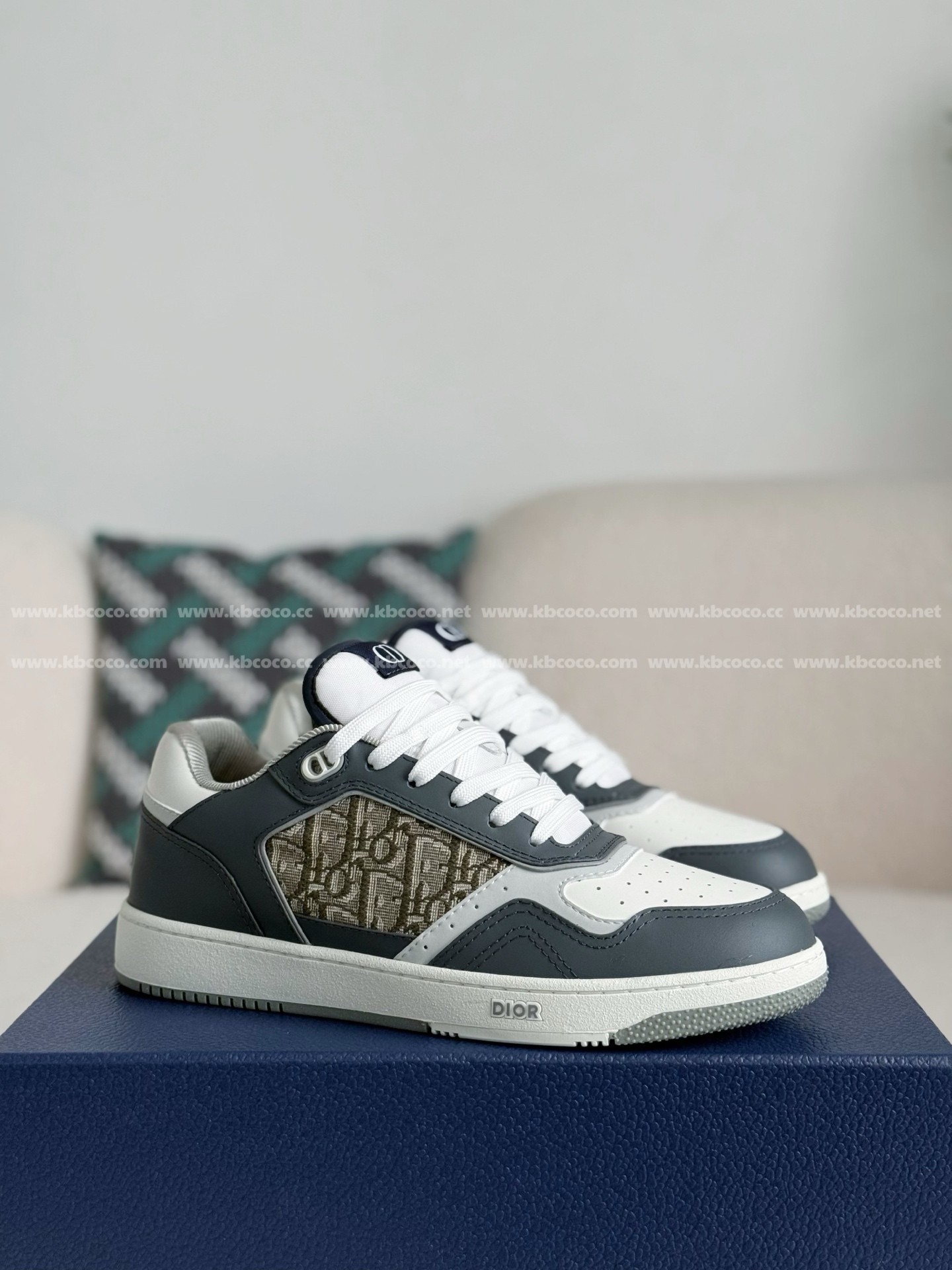 【#5163】 DIOR B27 UPTOWN LEATHERSHOES