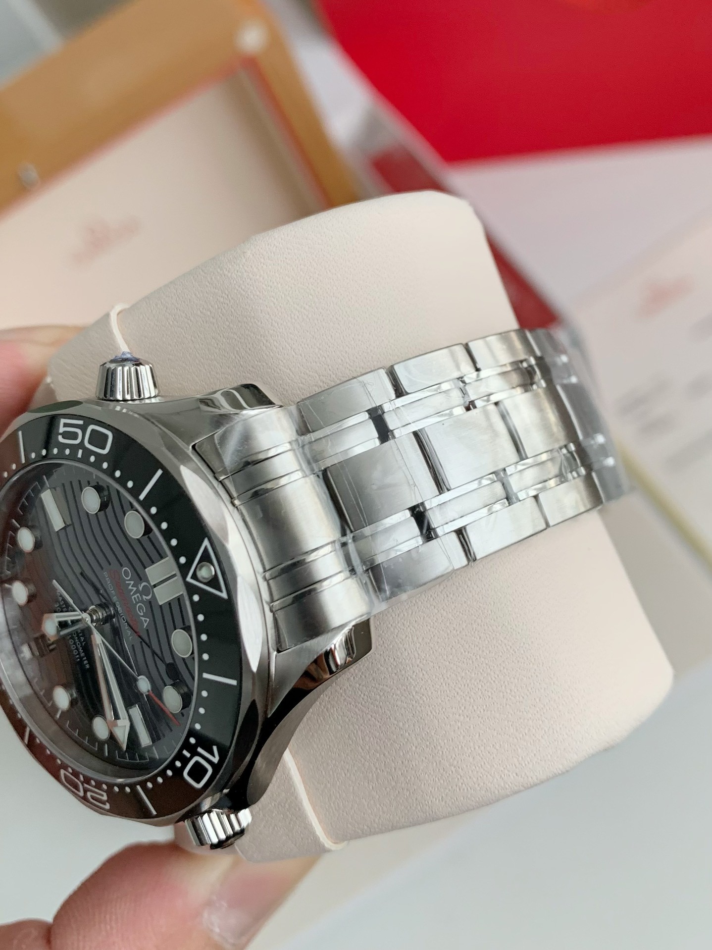 【#3655】Omega Seahorse Series 300-meter dive wristwatch,43.5mm