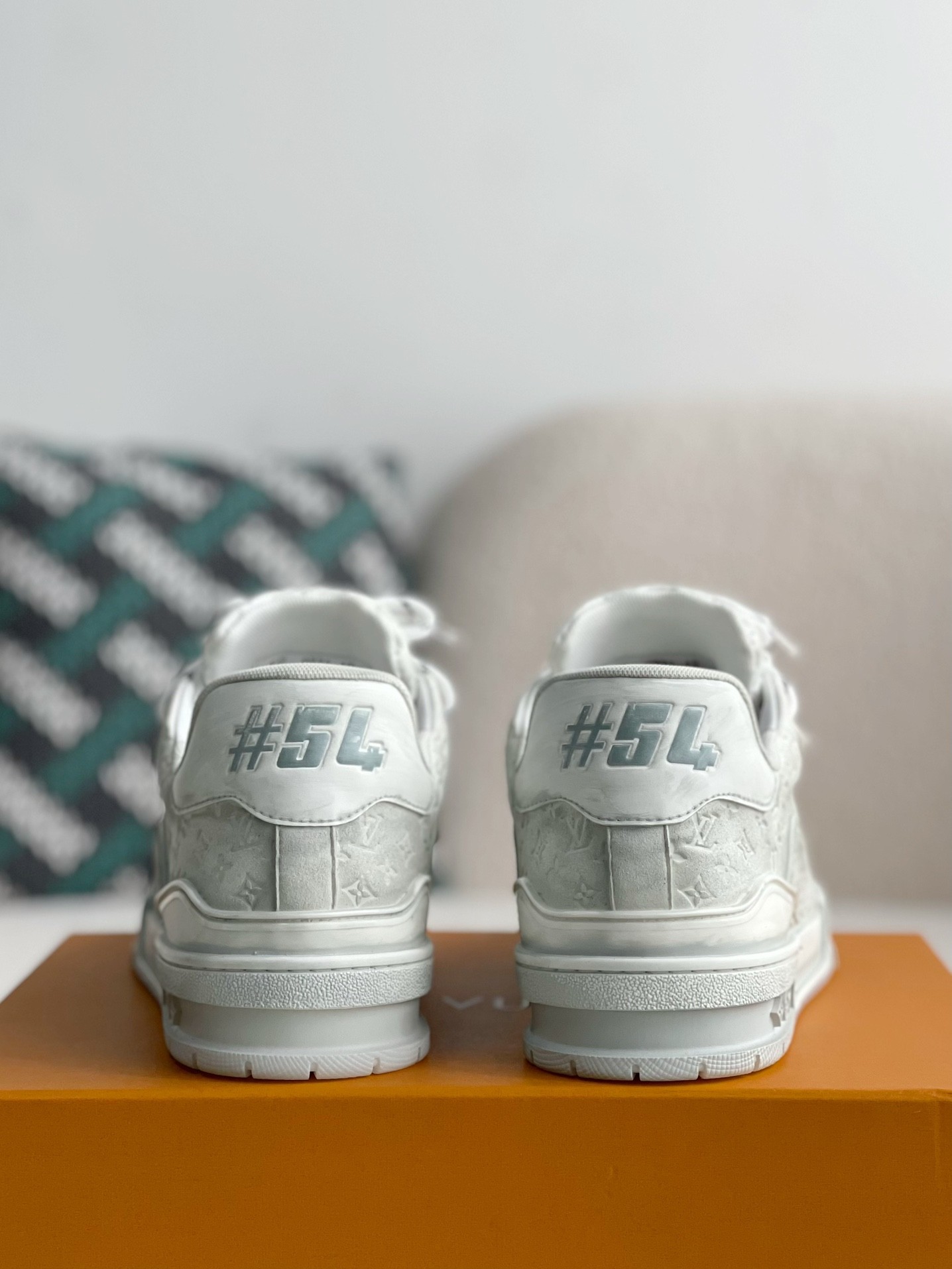 [#3566」 LOUIS VUITTON TRAINER SNEAKERS