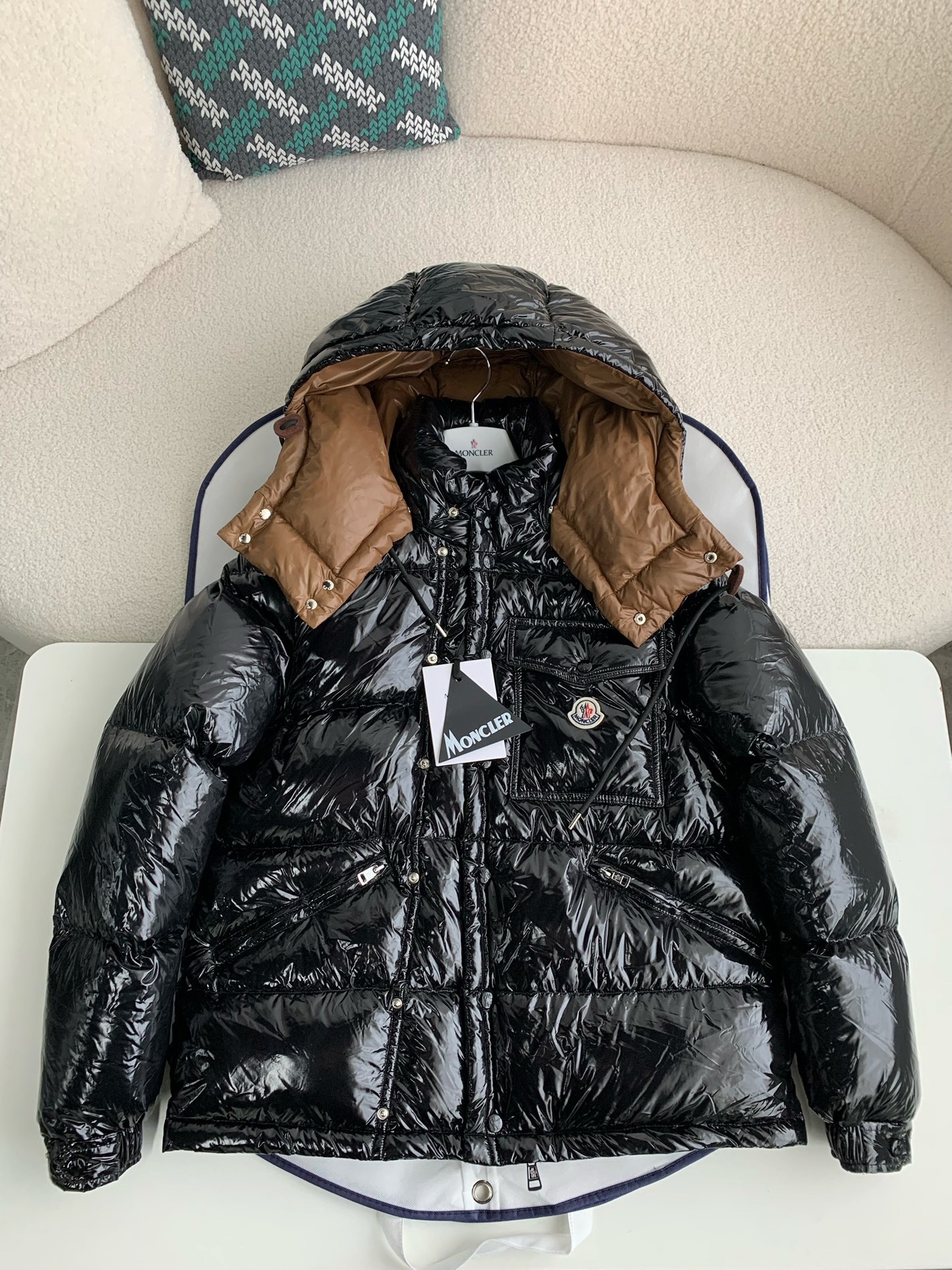 【#2127】Moncler Short men's down jacket