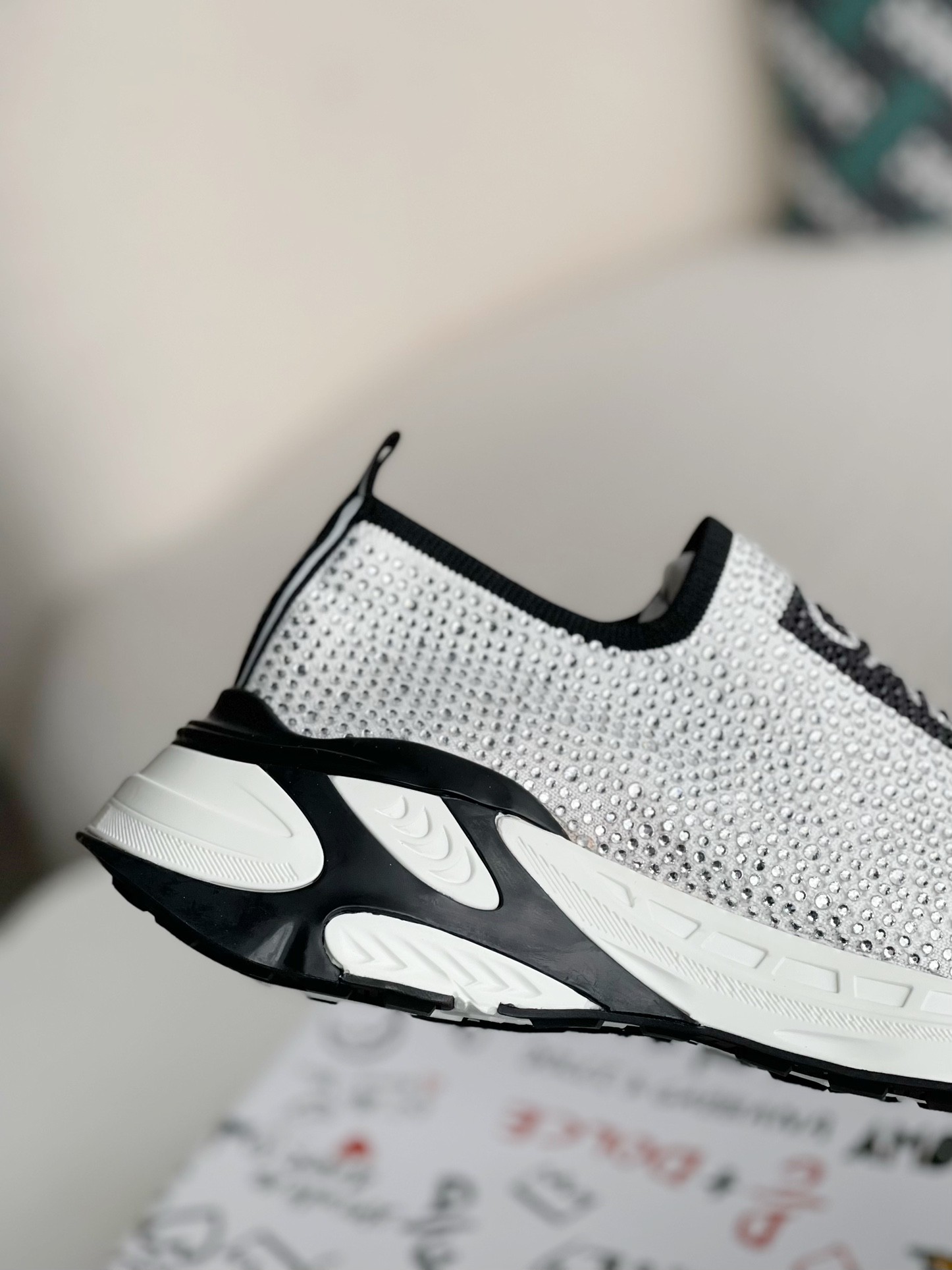 【#2670】Dolce&Gabbana Hot Drill Sneakers