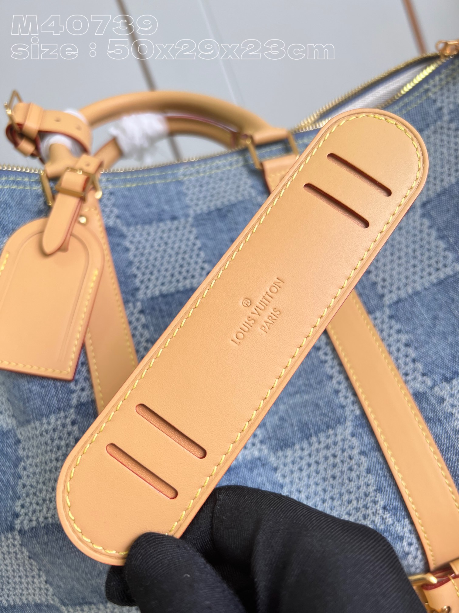 Louis Vuitton Keepall Bandoulière 50 handbag M40739，Top quality