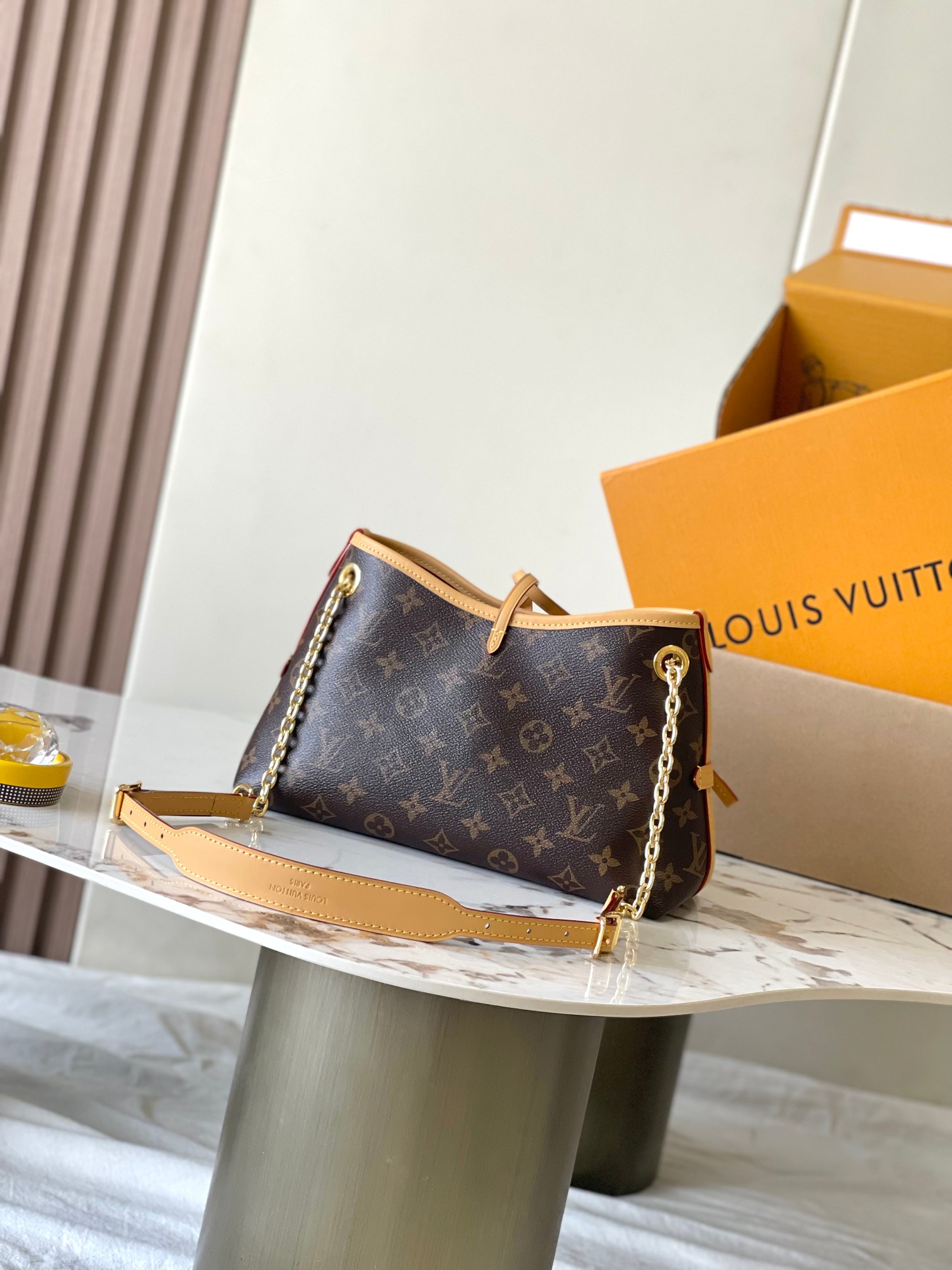 LOUIS VUITTON Carryall BB Shoulder bag/top quality M13014