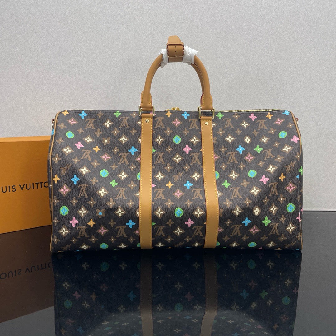 LOUIS VUITTON keepall 50 Travel bag/top quality