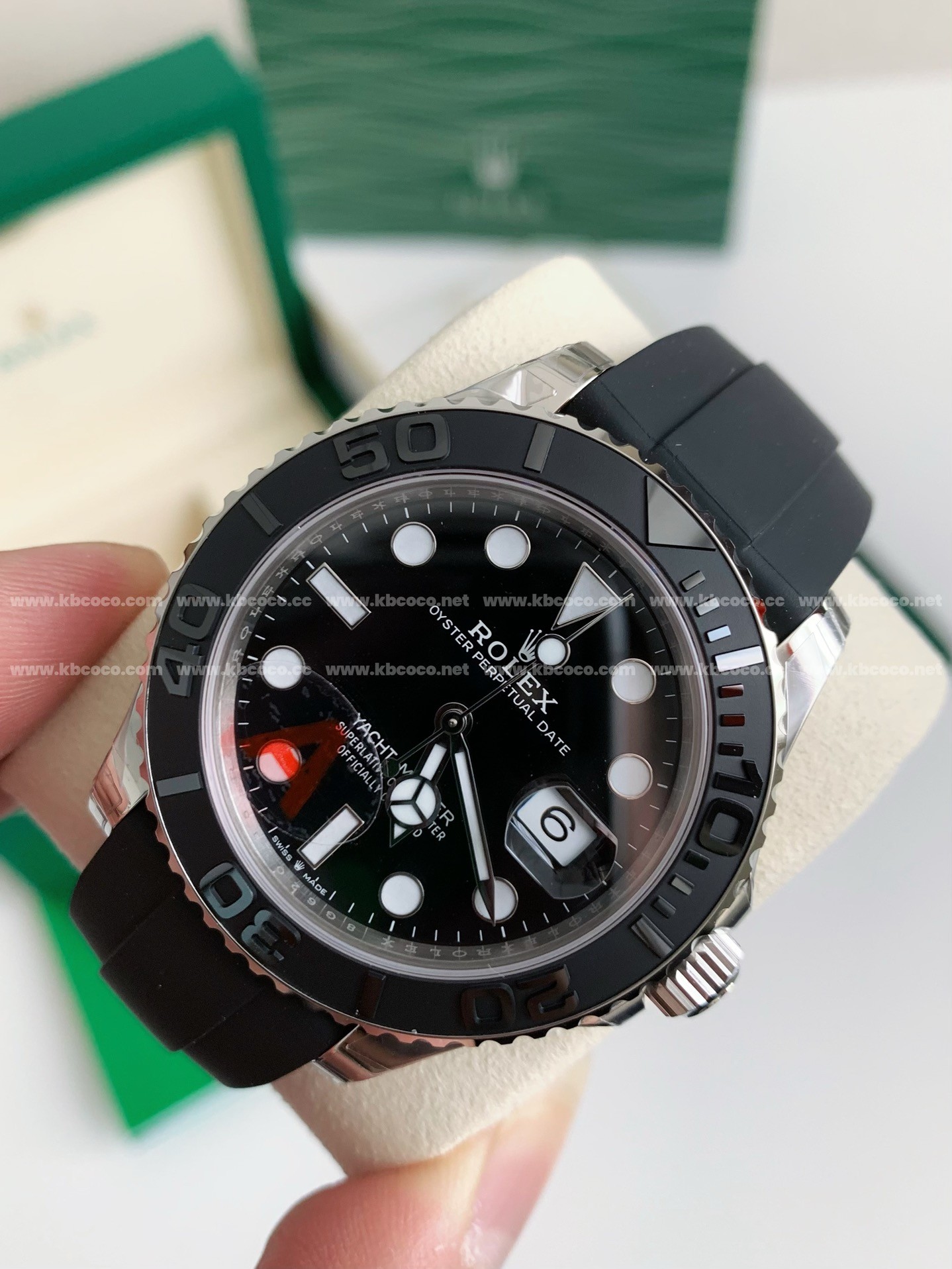 【#3583】Rolex Yachting Celebrity Men's Wristwatch Series, 42mm