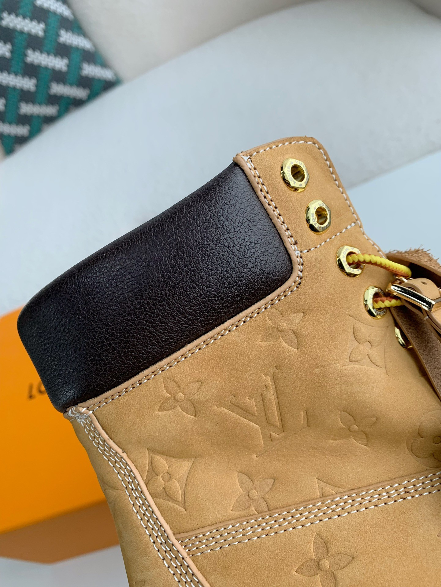 louis vuitton & timberland Martin boot