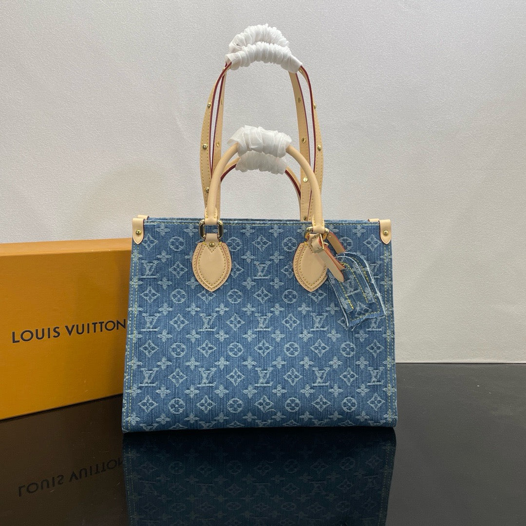 LOUIS VUITTON ONTHEGO MM Tote/Top Quality M46871