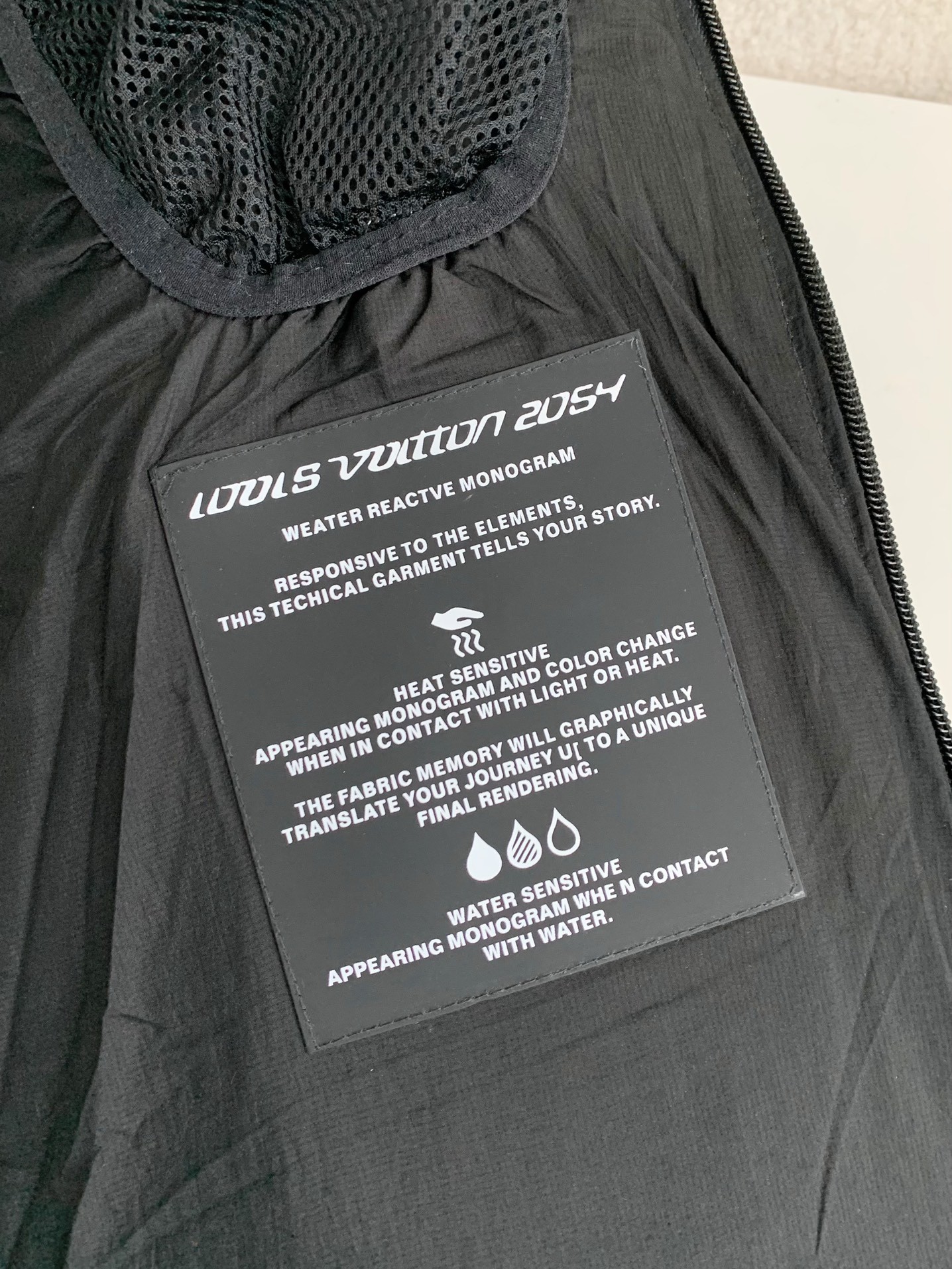 Louis Vuitton 24s warm color changingfabric men's down jacket