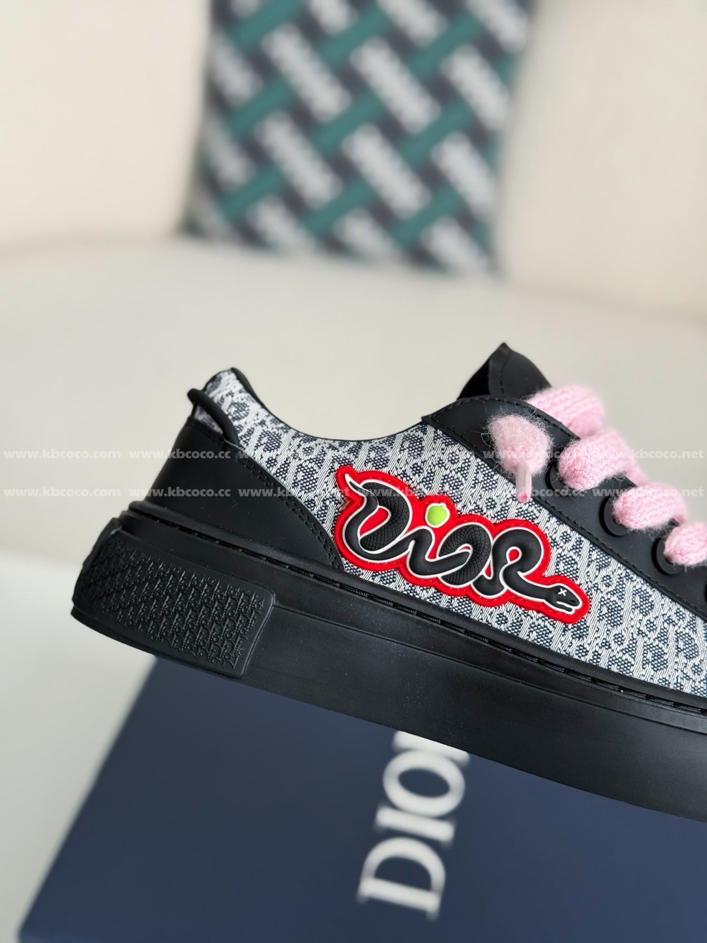 【#4564】 Dior B33 Leather Sneakers