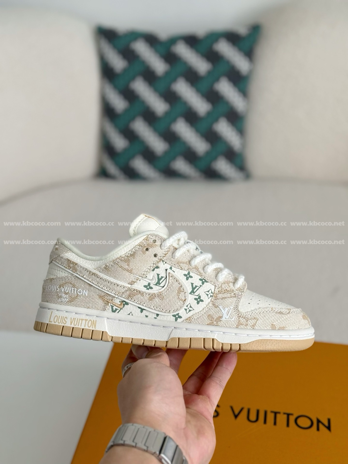 【#5200】 LOUIS VUITTON x Nike DunkCasual Sneakers