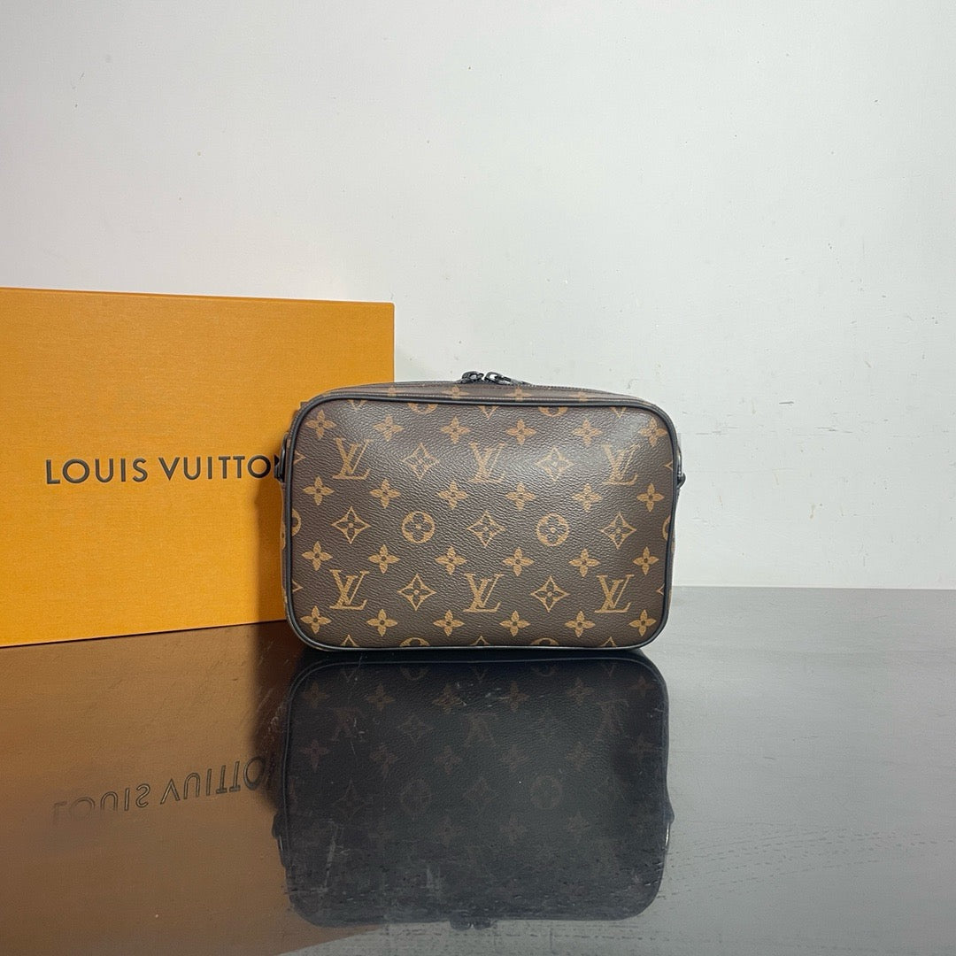 LOUIS VUITTON Steamer Postman bag/top quality M46795
