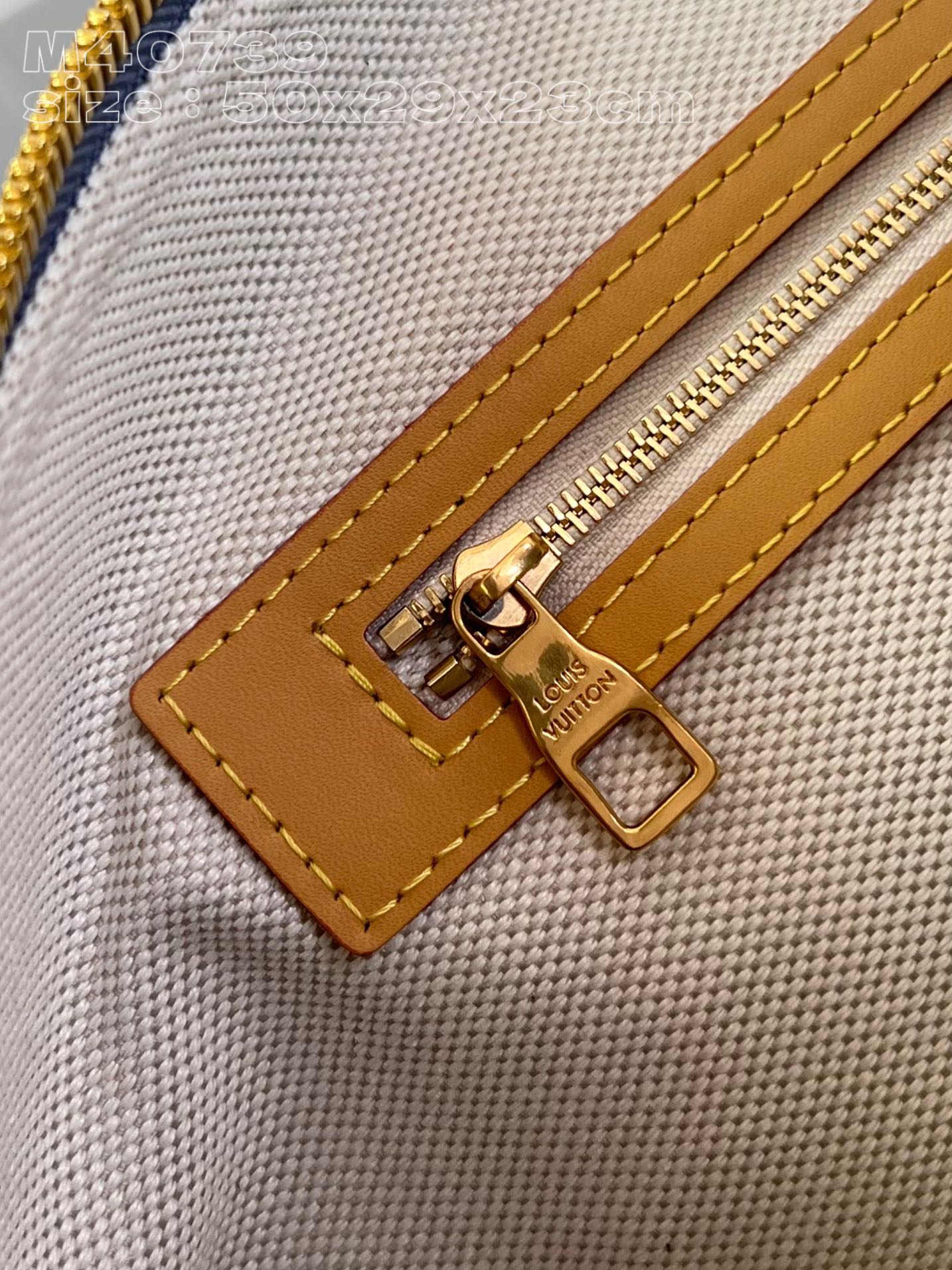 Louis Vuitton Keepall Bandoulière 50 handbag M40739，Top quality