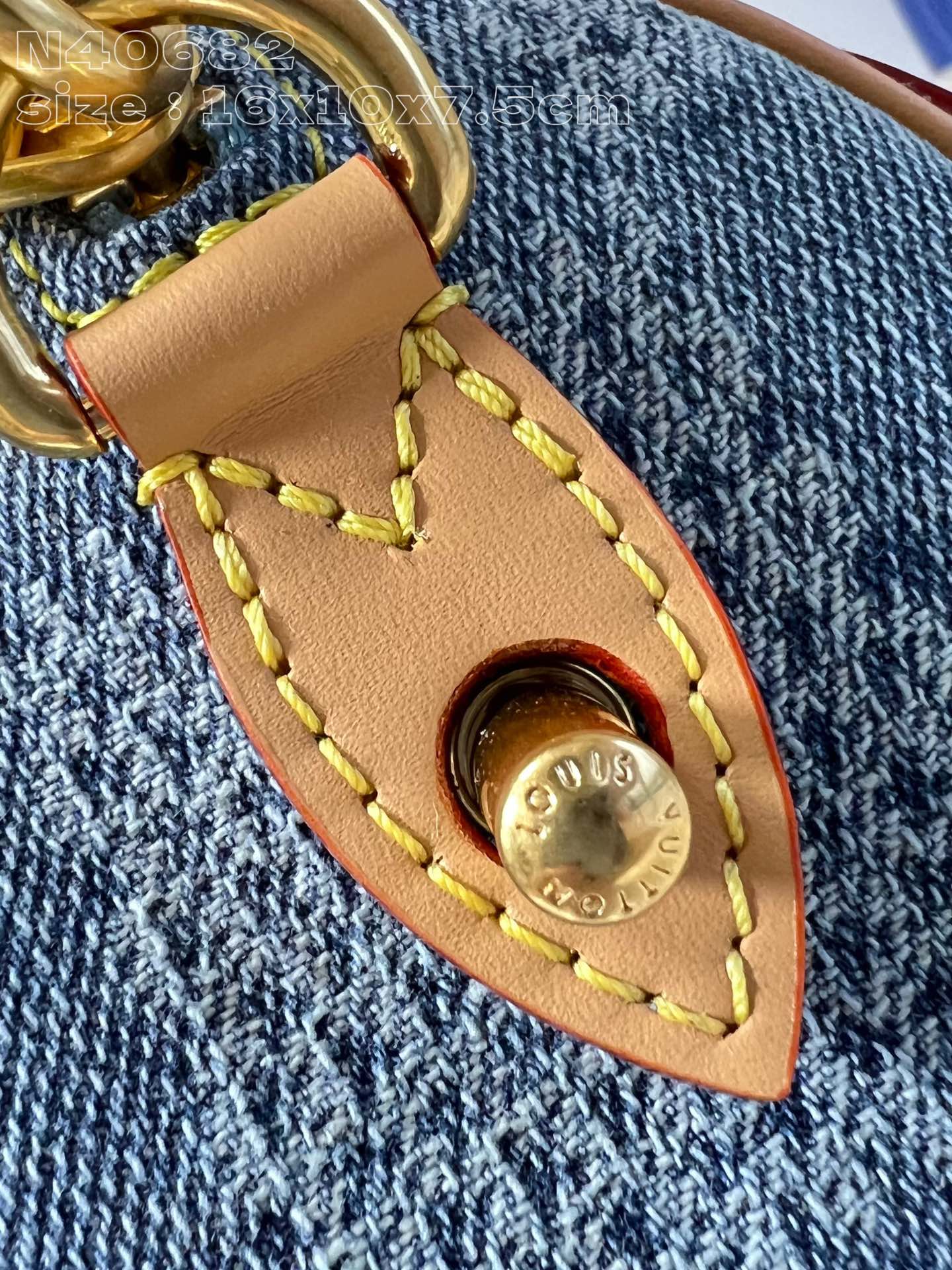 Louis Vuitton Speedy 18 Bandoulière handbag N40682，Top quality